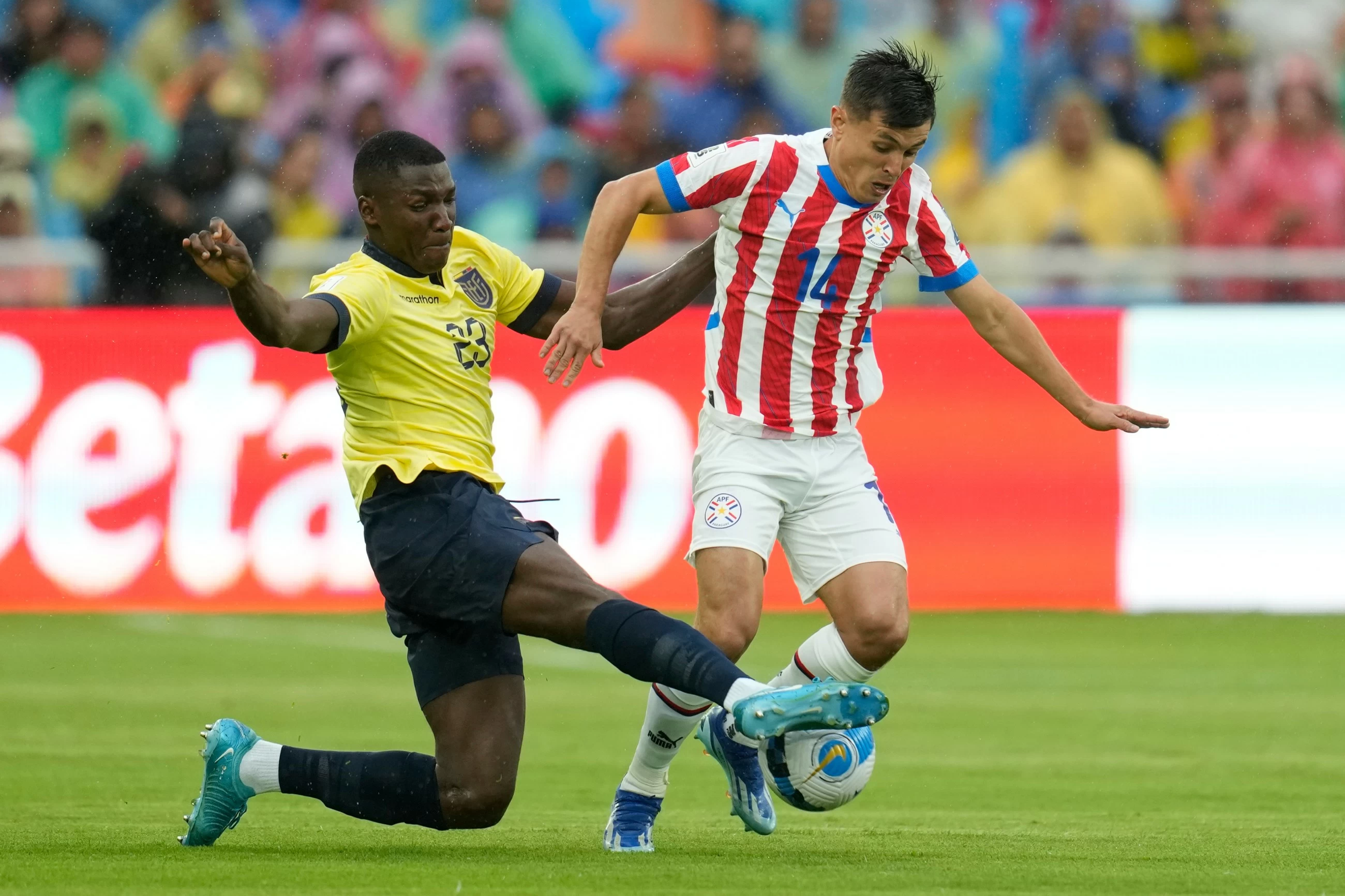 From barefoot kid to millionaire star, Caicedo keeps chasing trophies
