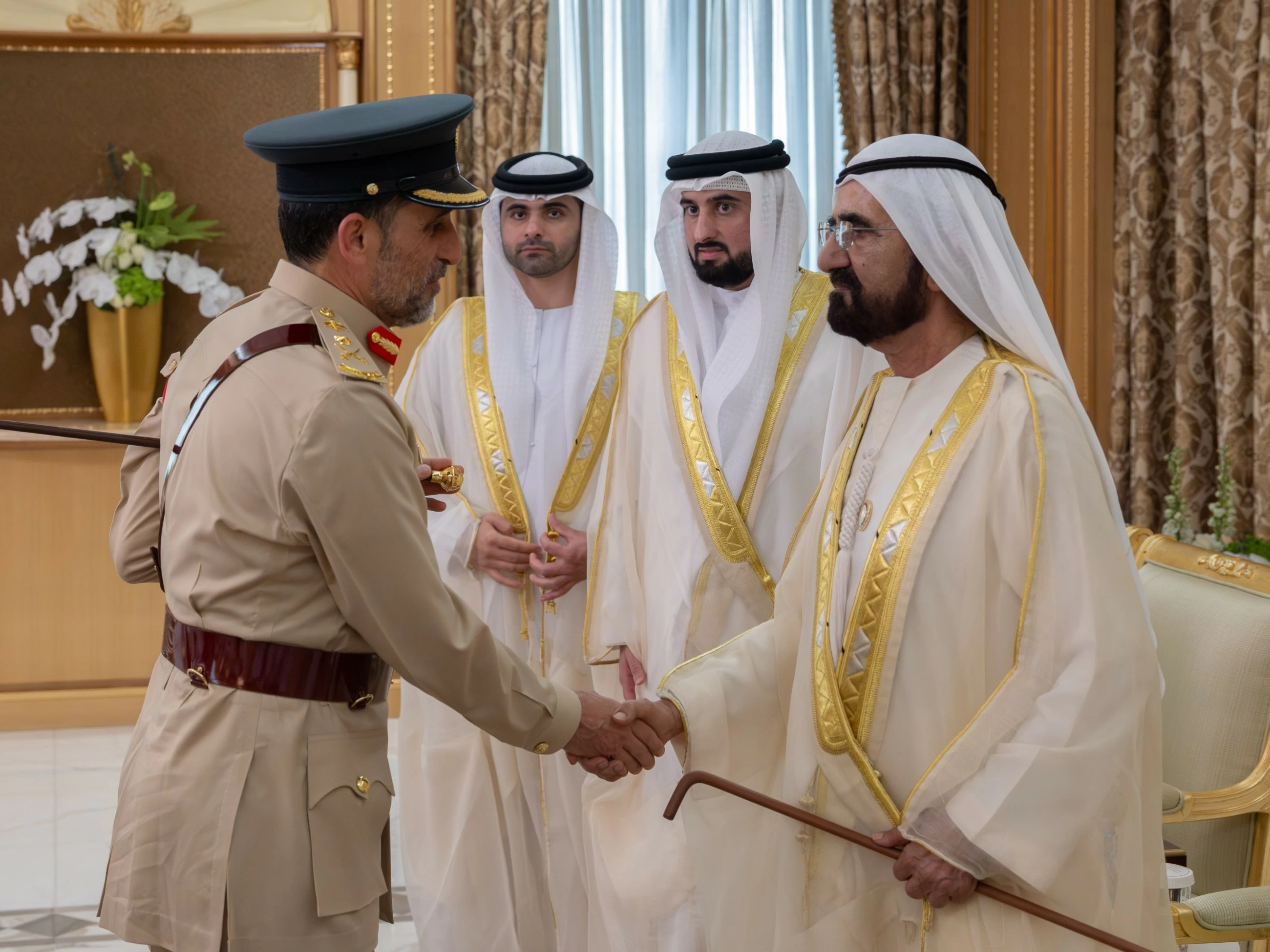 Sheikh Mohammed receives Eid well-wishers at Za’abeel Majlis in Dubai