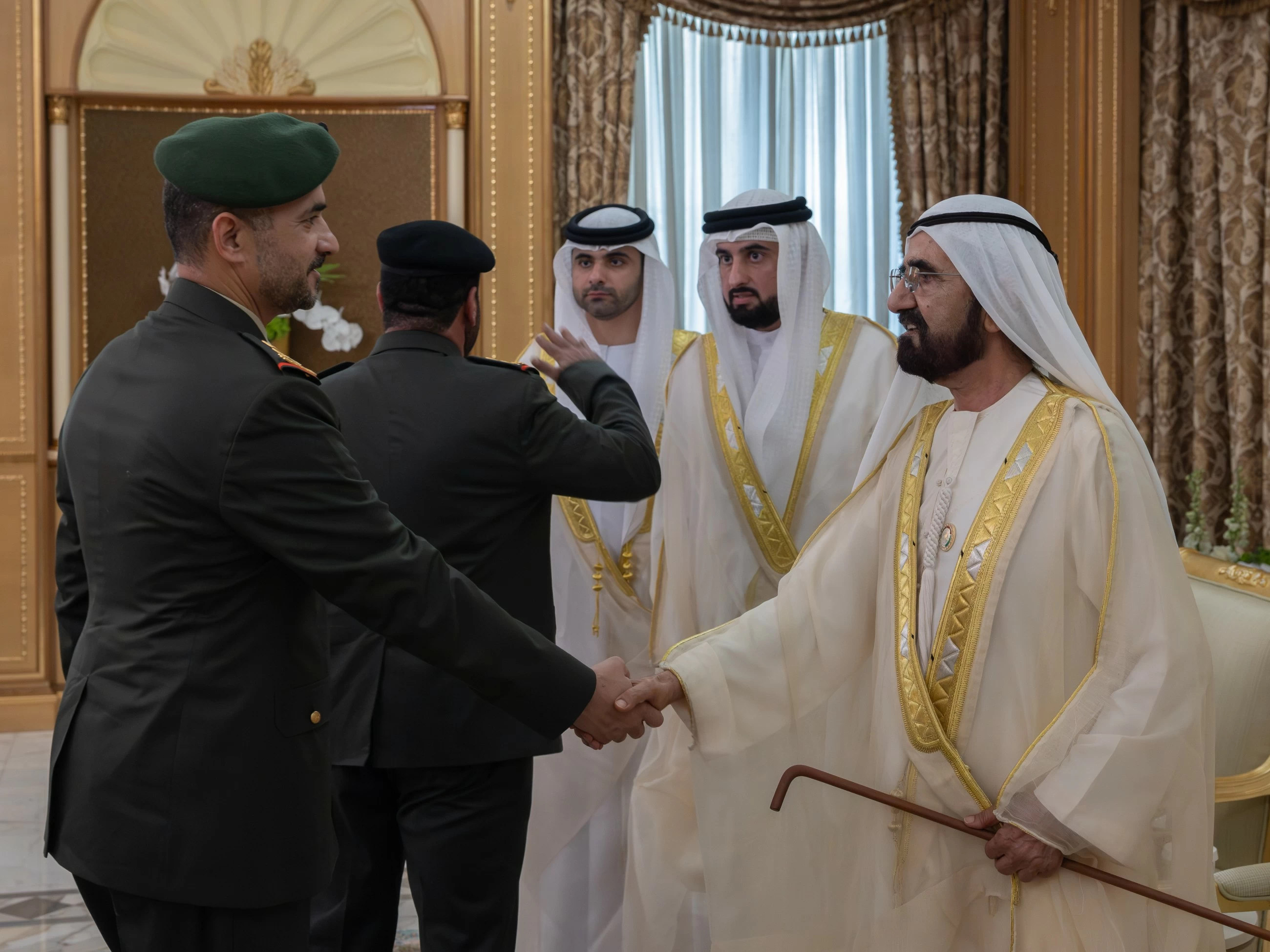 Sheikh Mohammed receives Eid well-wishers at Za’abeel Majlis in Dubai