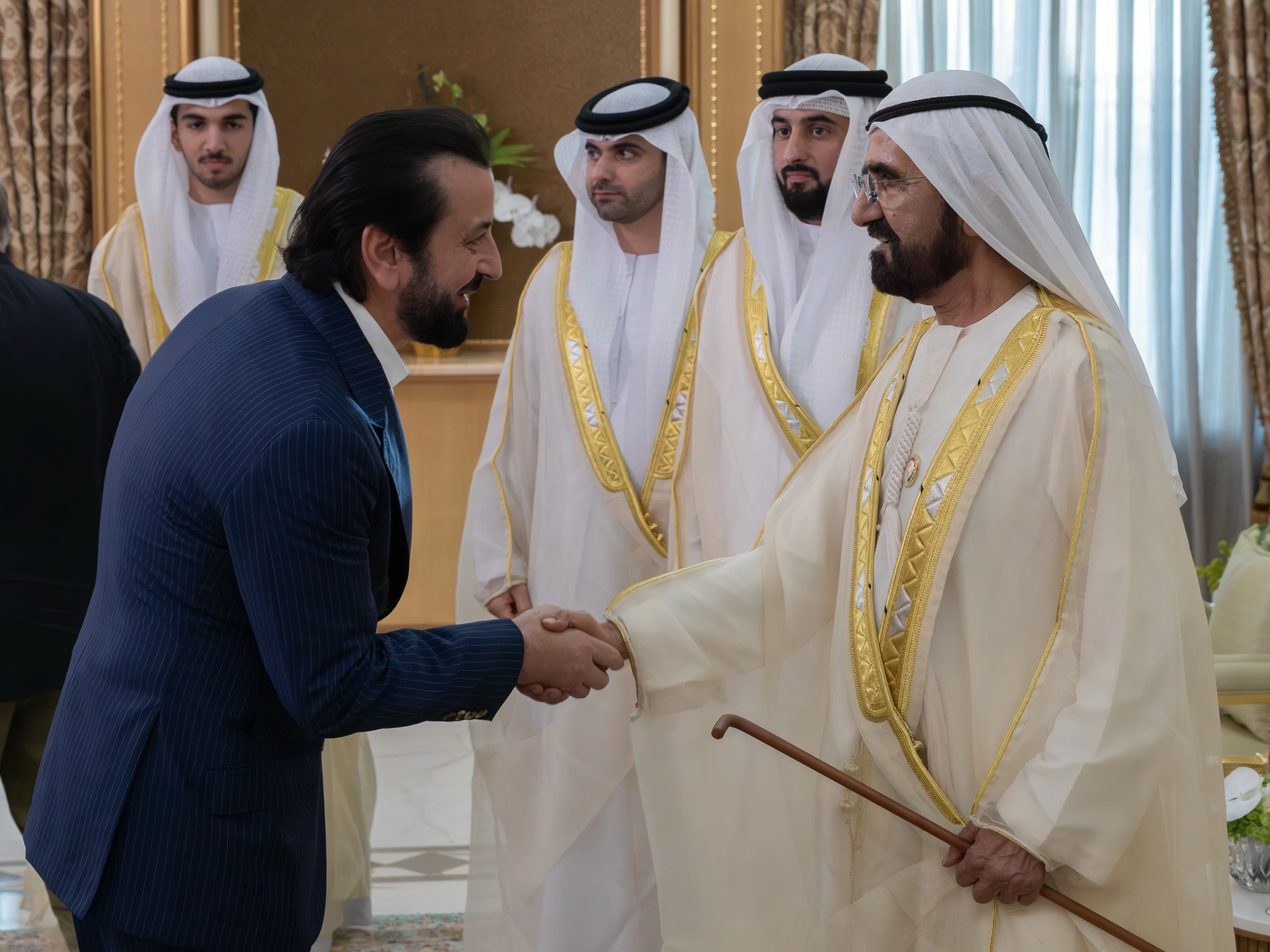 Sheikh Mohammed receives Eid well-wishers at Za’abeel Majlis in Dubai