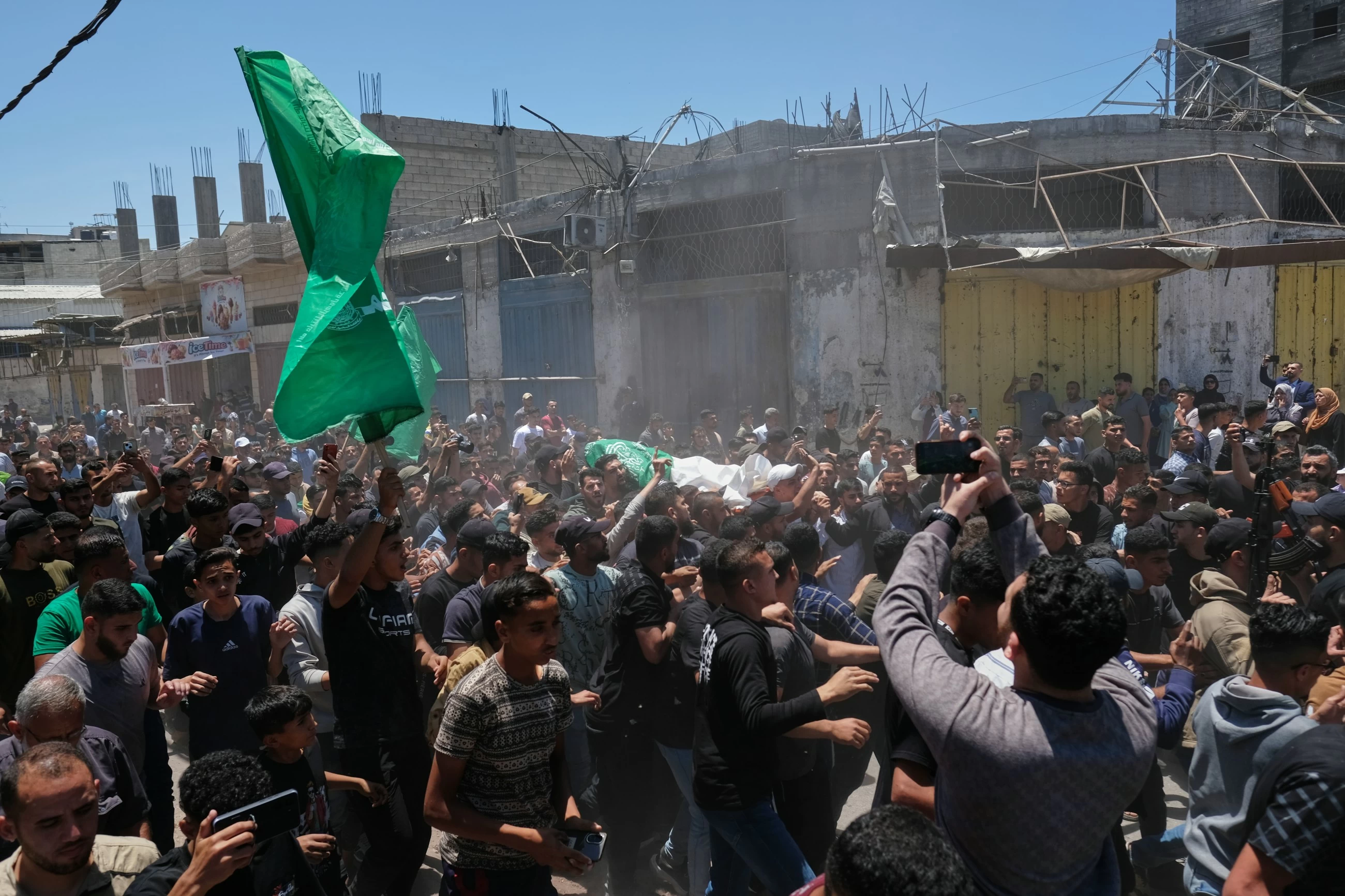 Palestinians mourn 10 killed in Eid strikes as Netanyahu vows wider control of the strip