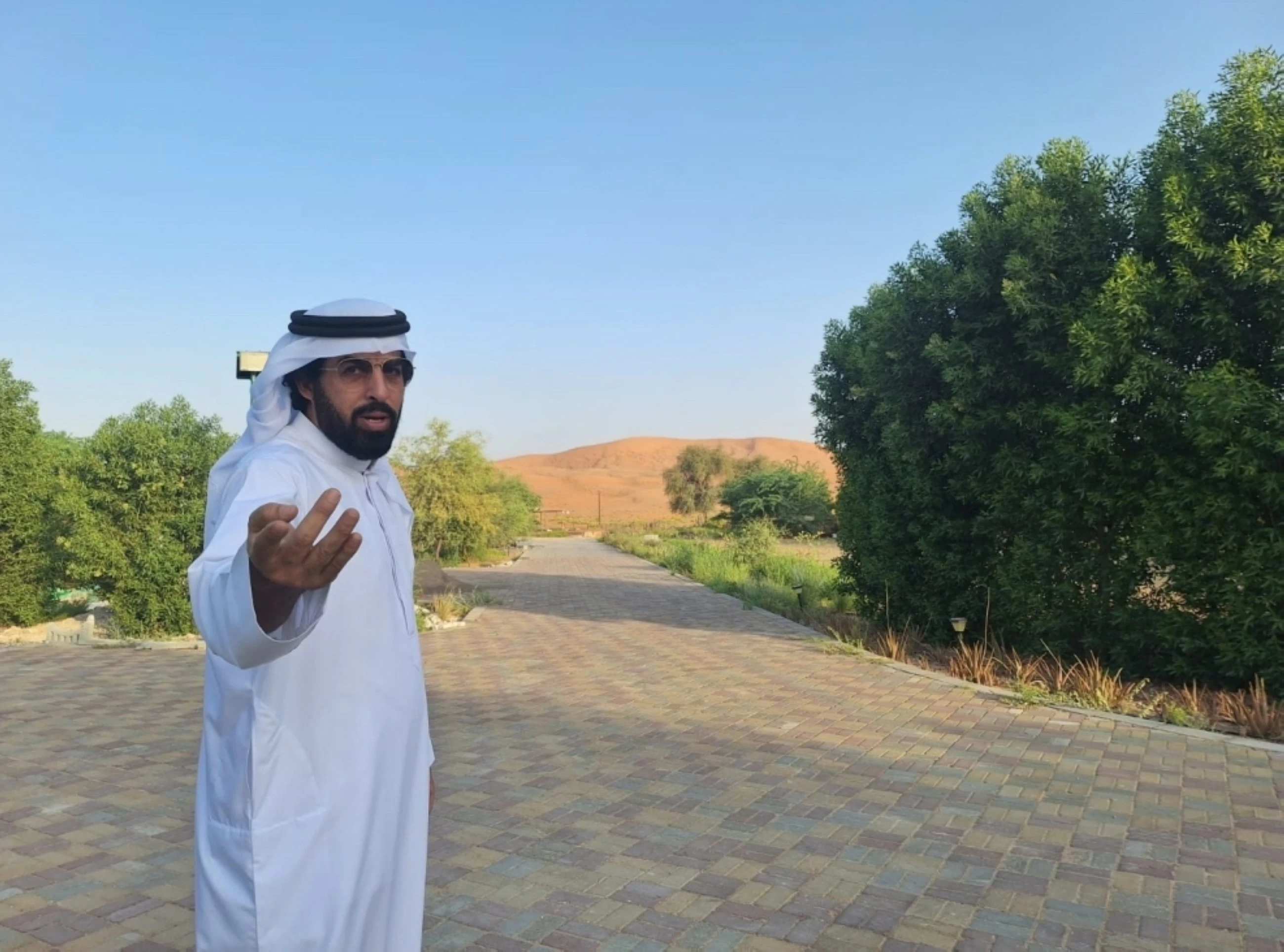 Emirati succeeds in cultivating and propagating non-native fruits in Al Ain