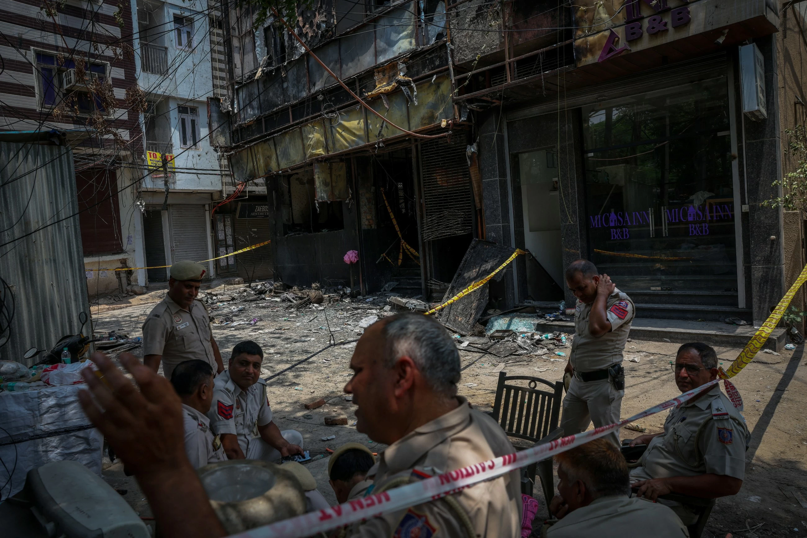 Indian police arrest hotel owner after deadly fire