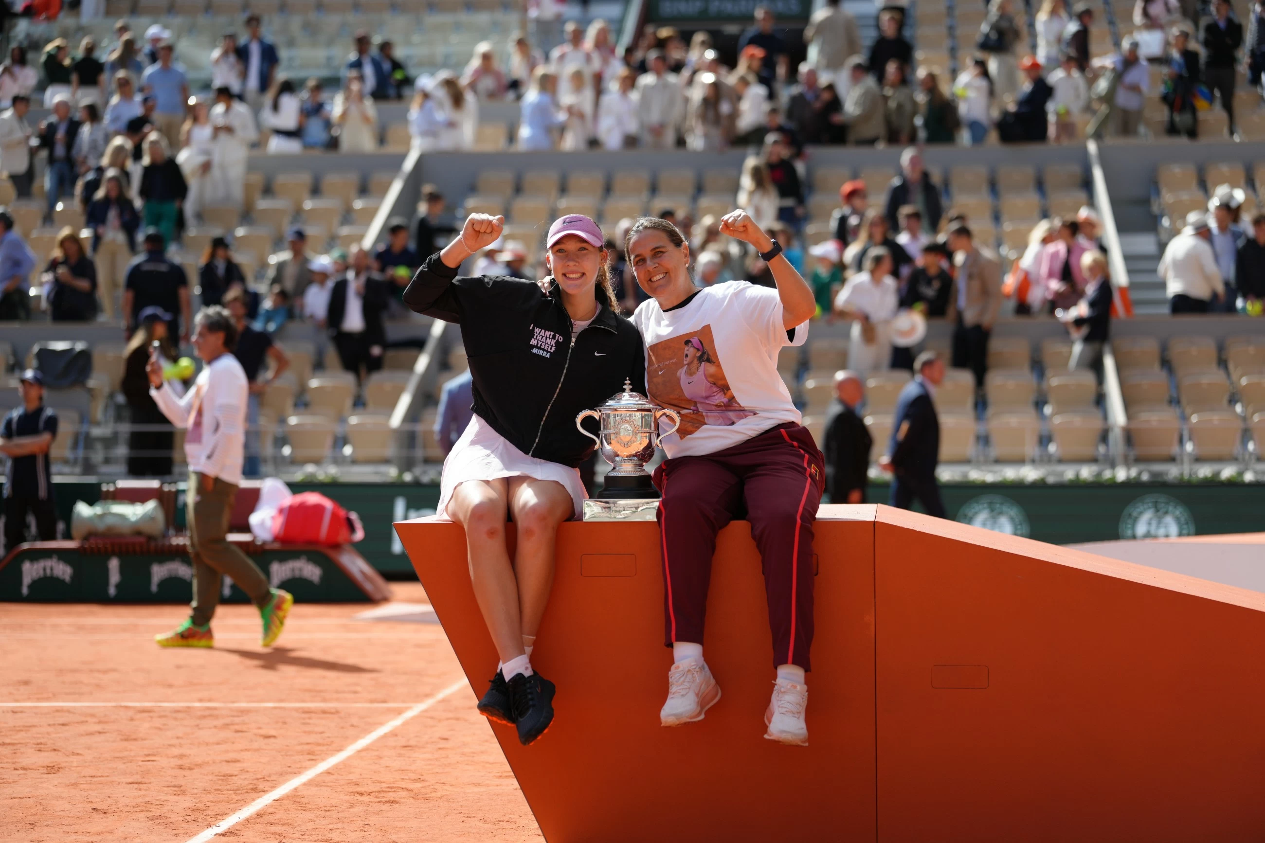 Russian teenager Mirra Andreeva wins French Open to claim first Grand Slam title