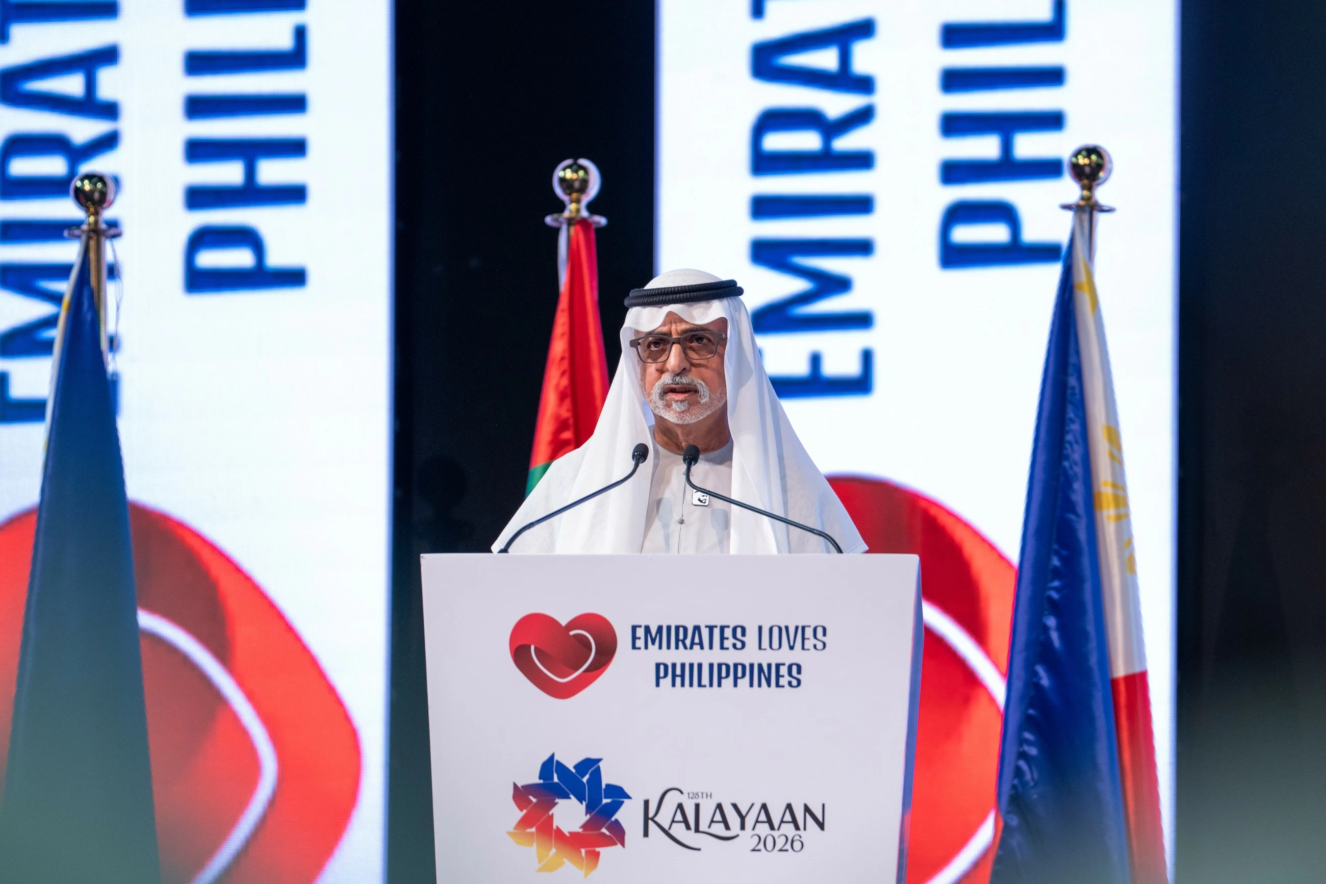Sheikh Nahyan attends mass celebration marking 128 years of Philippine independence