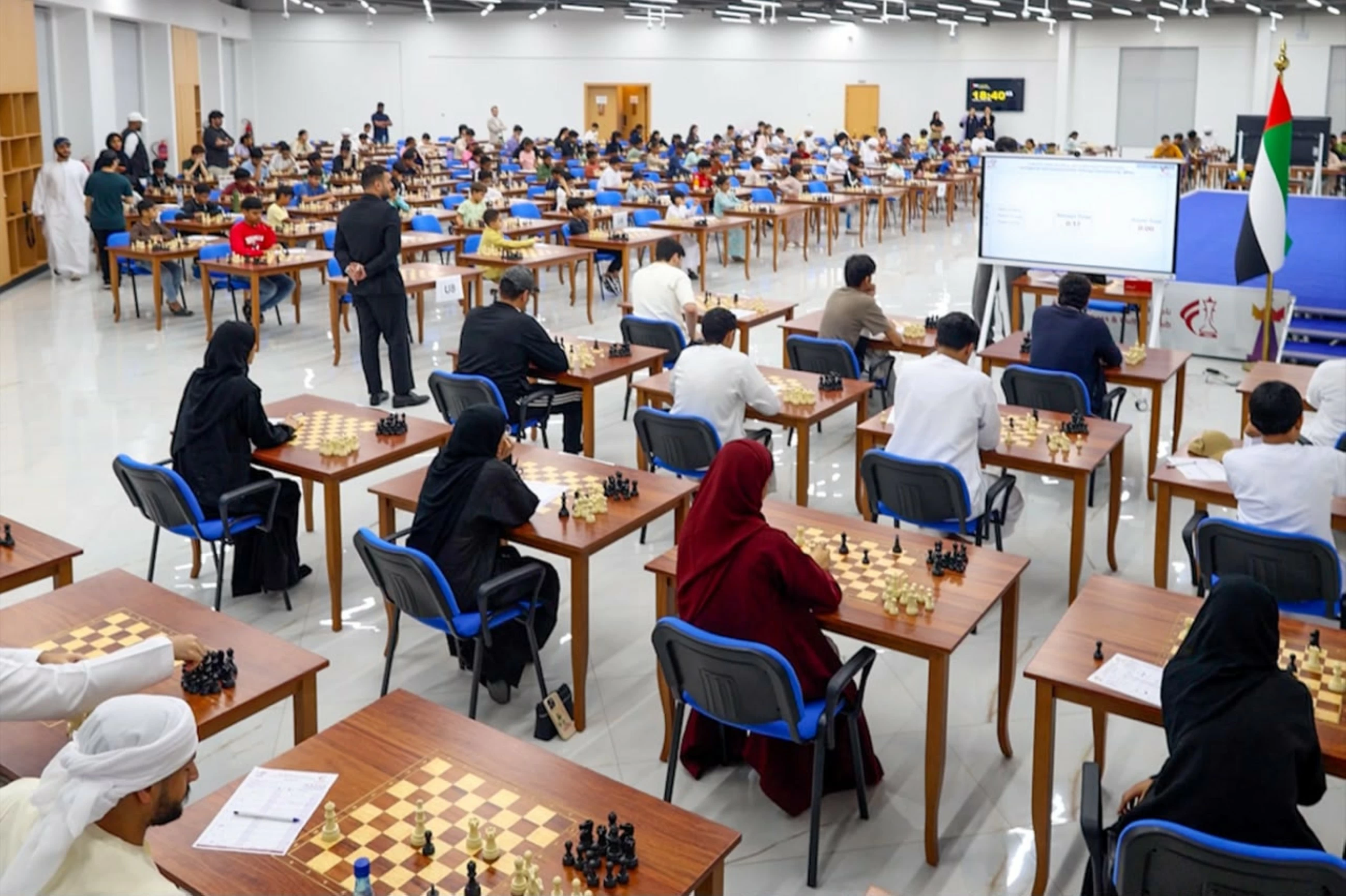 Fujairah hosts International Chess Solving Championship (Blitz) with 130 participants
