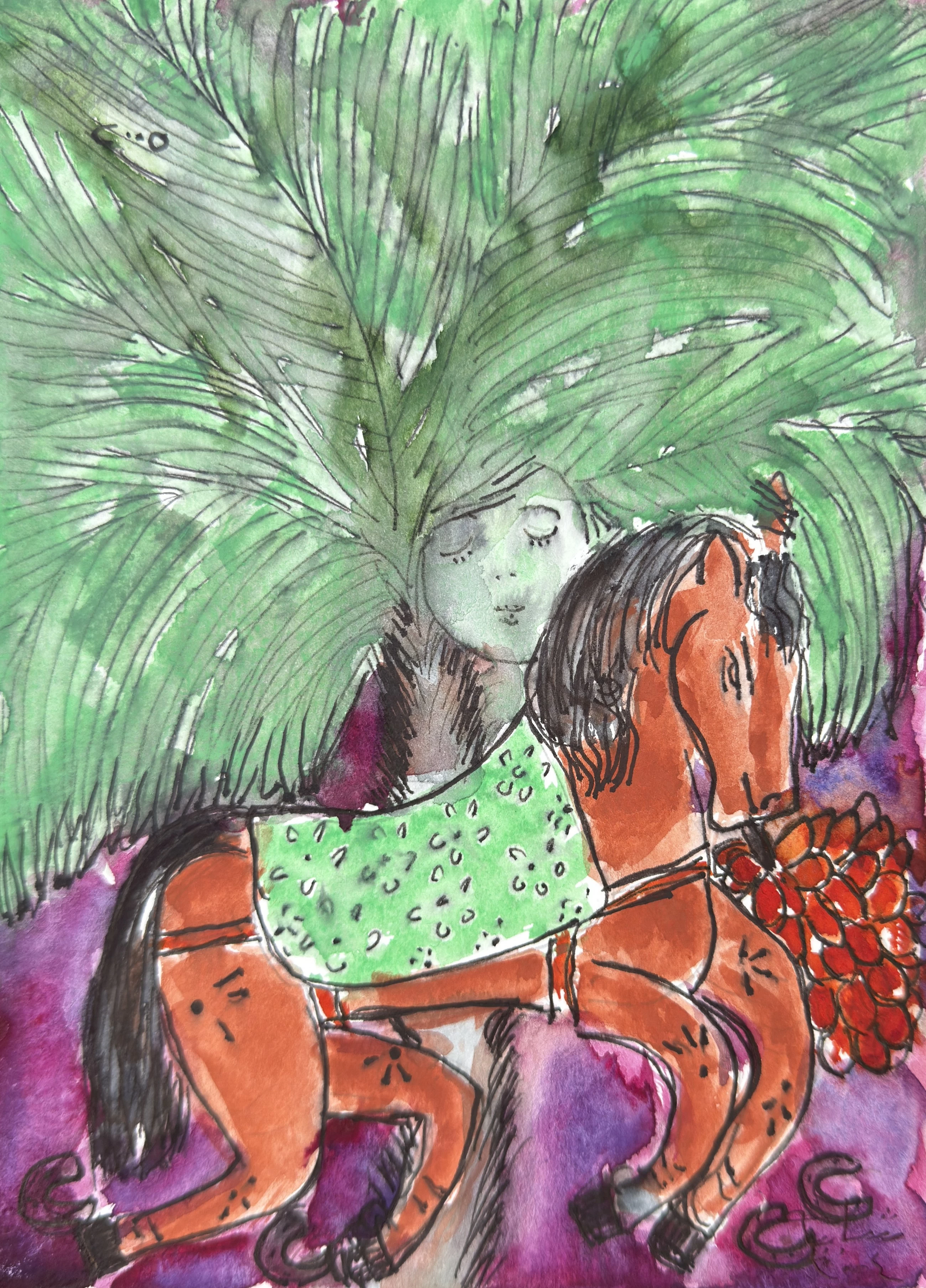 Shalabiya Ibrahim brings Levantine and Nilotic sensibilities to Artbooth Gallery