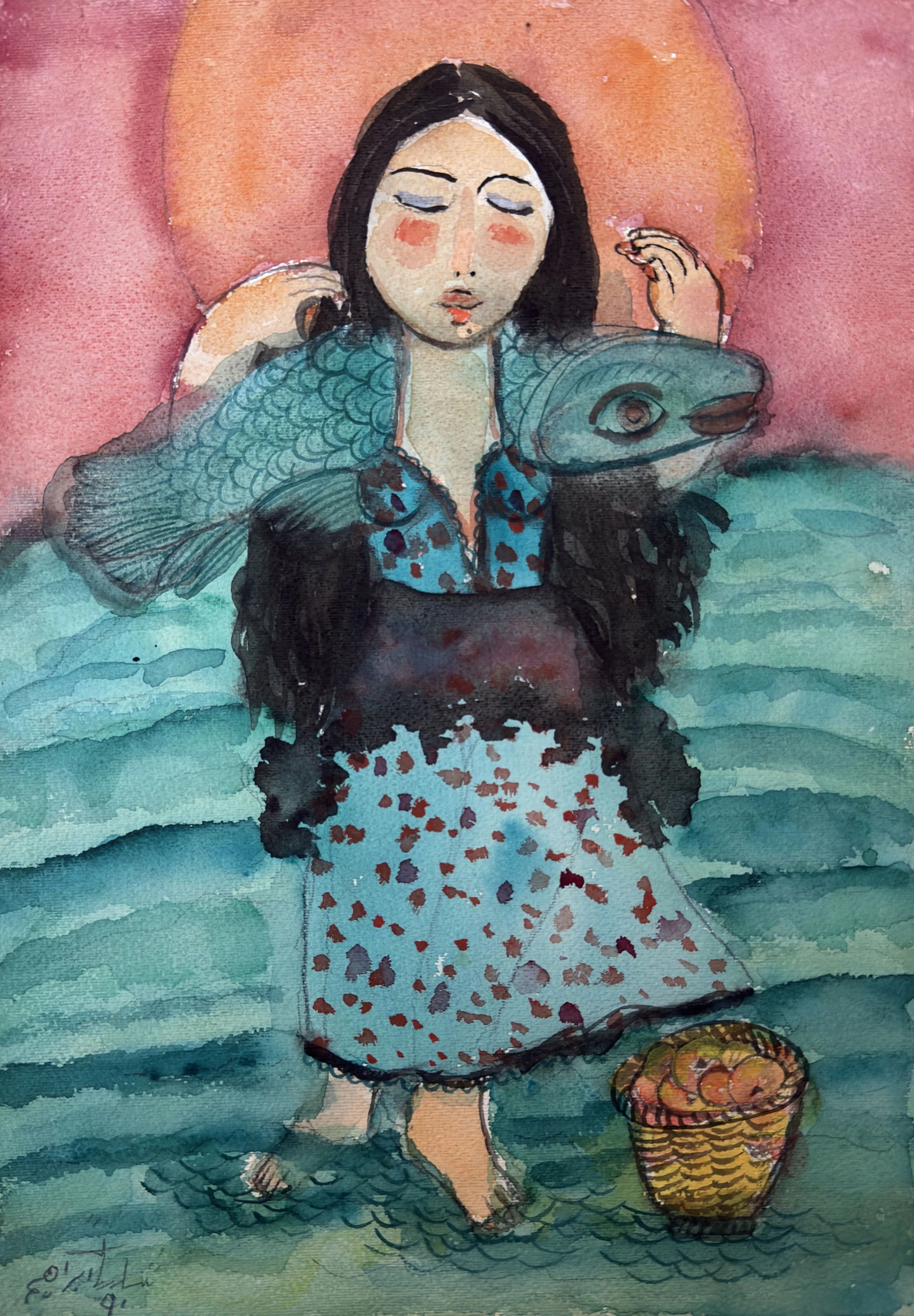 Shalabiya Ibrahim brings Levantine and Nilotic sensibilities to Artbooth Gallery