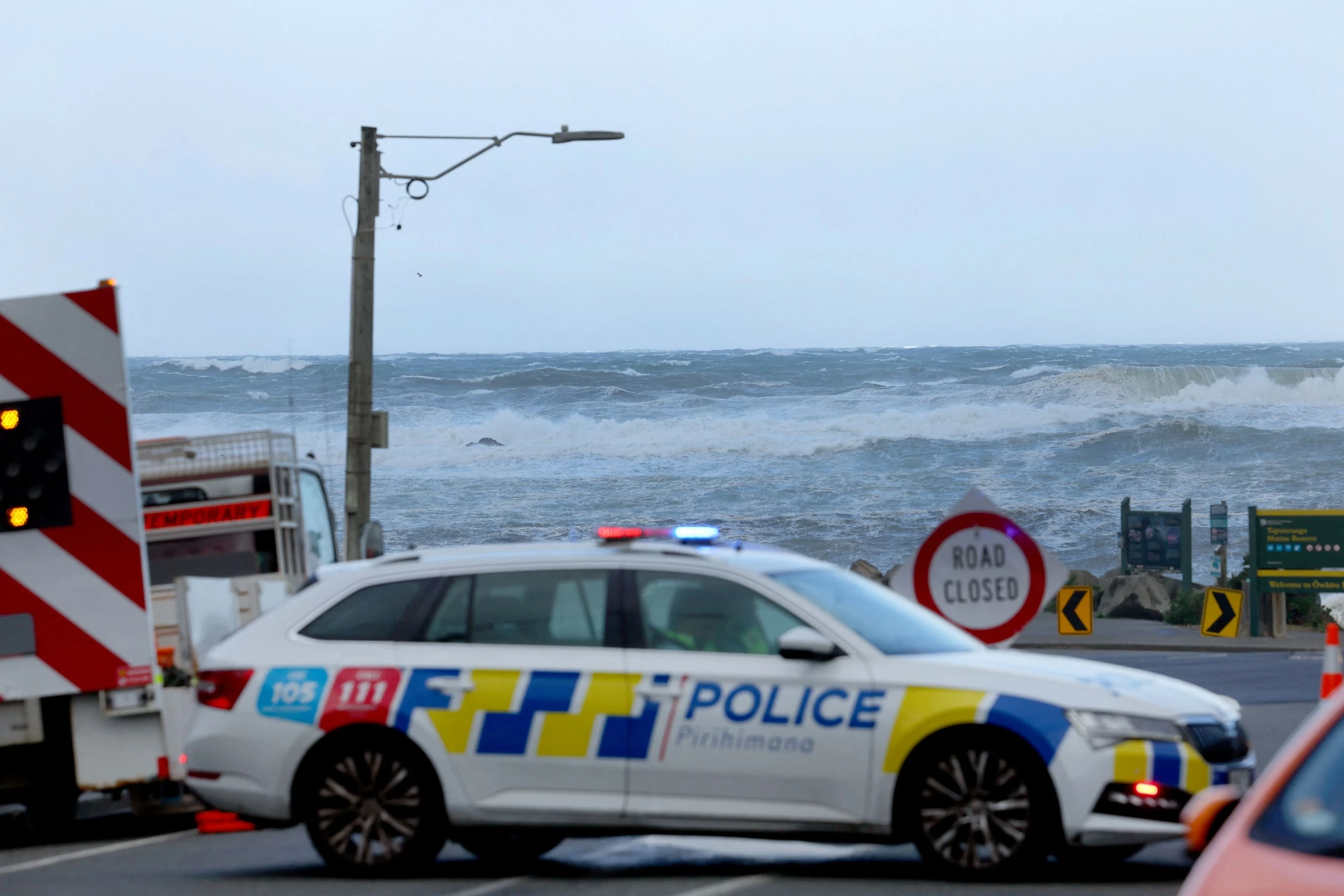 Flights cancelled, roads closed as gale-force winds batter New Zealand&rsquo;s capital Wellington