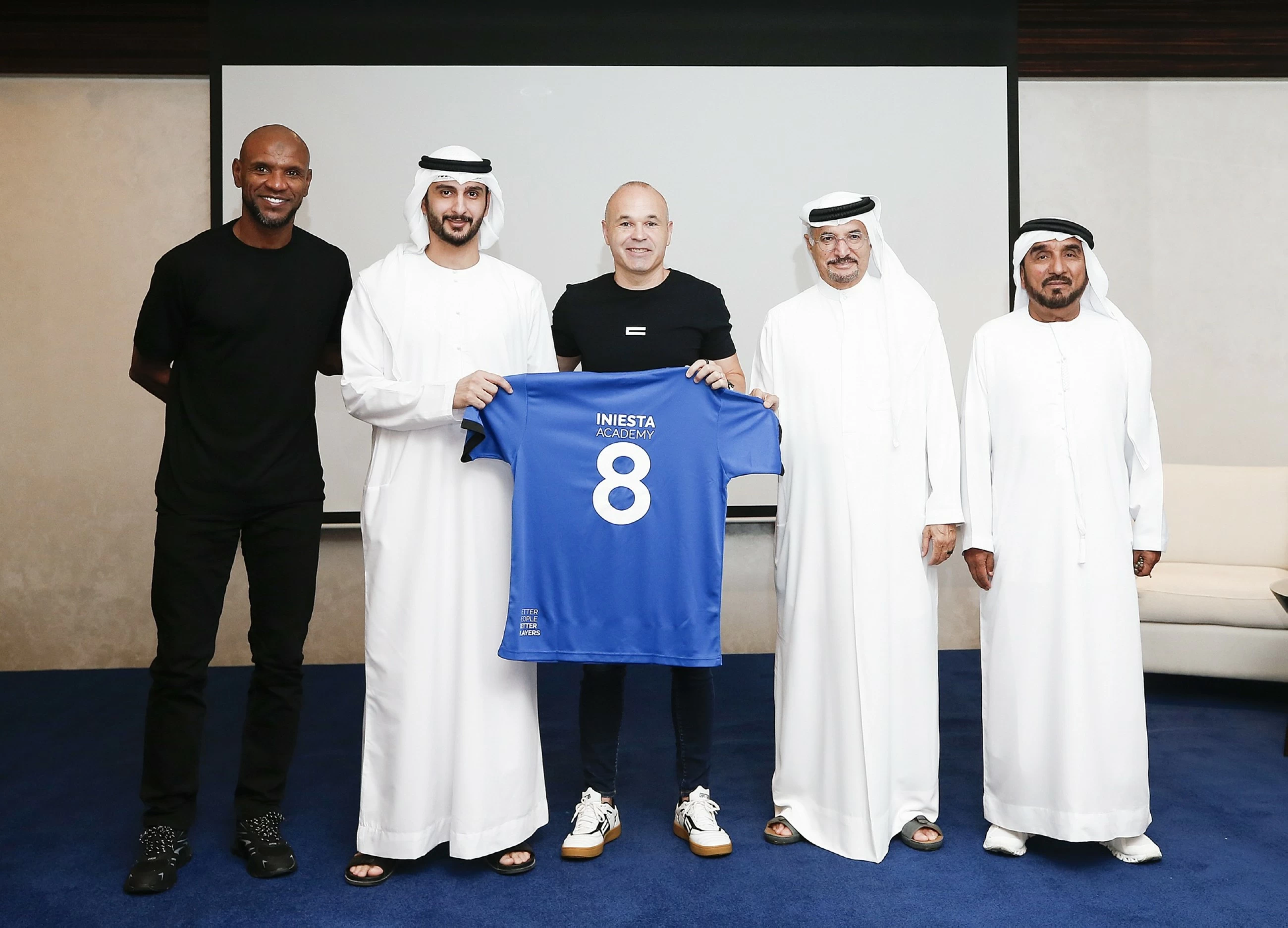 Spanish soccer legend Iniesta launches academy in Dubai