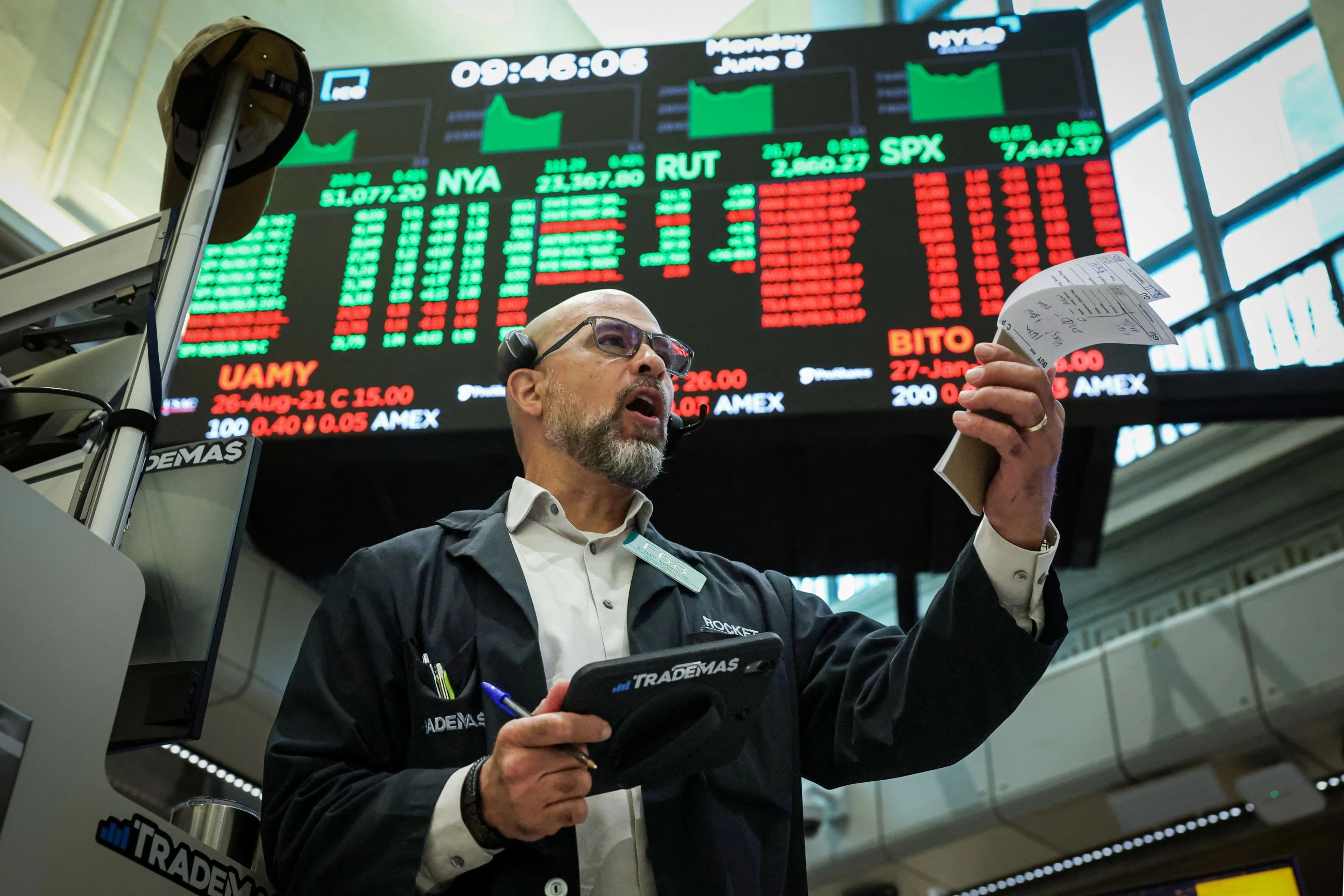 Global equities index down after data, oil rises after Iran-US strikes