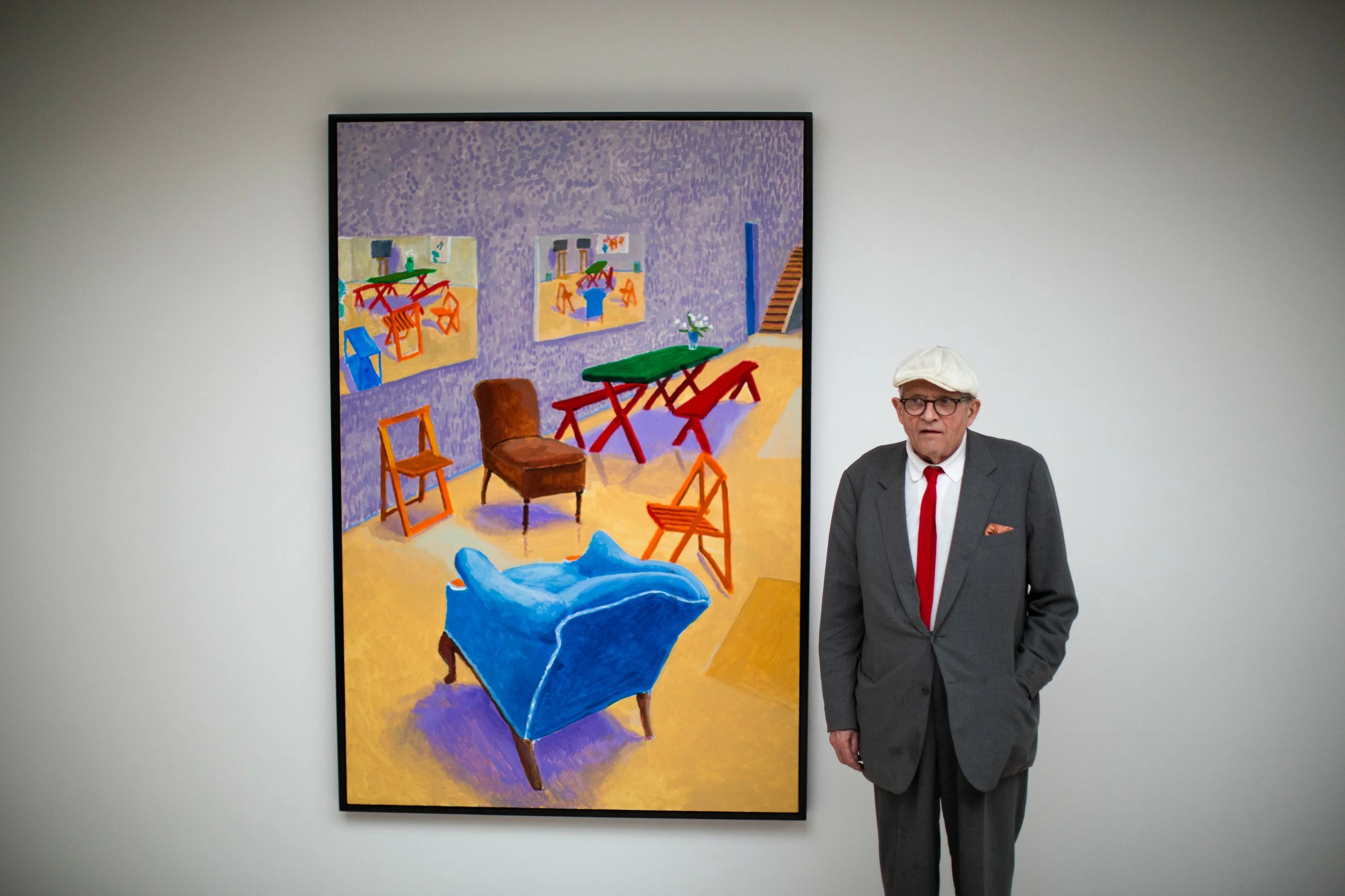 David Hockney, iconic artist known for his colourful landscapes, dies at 88