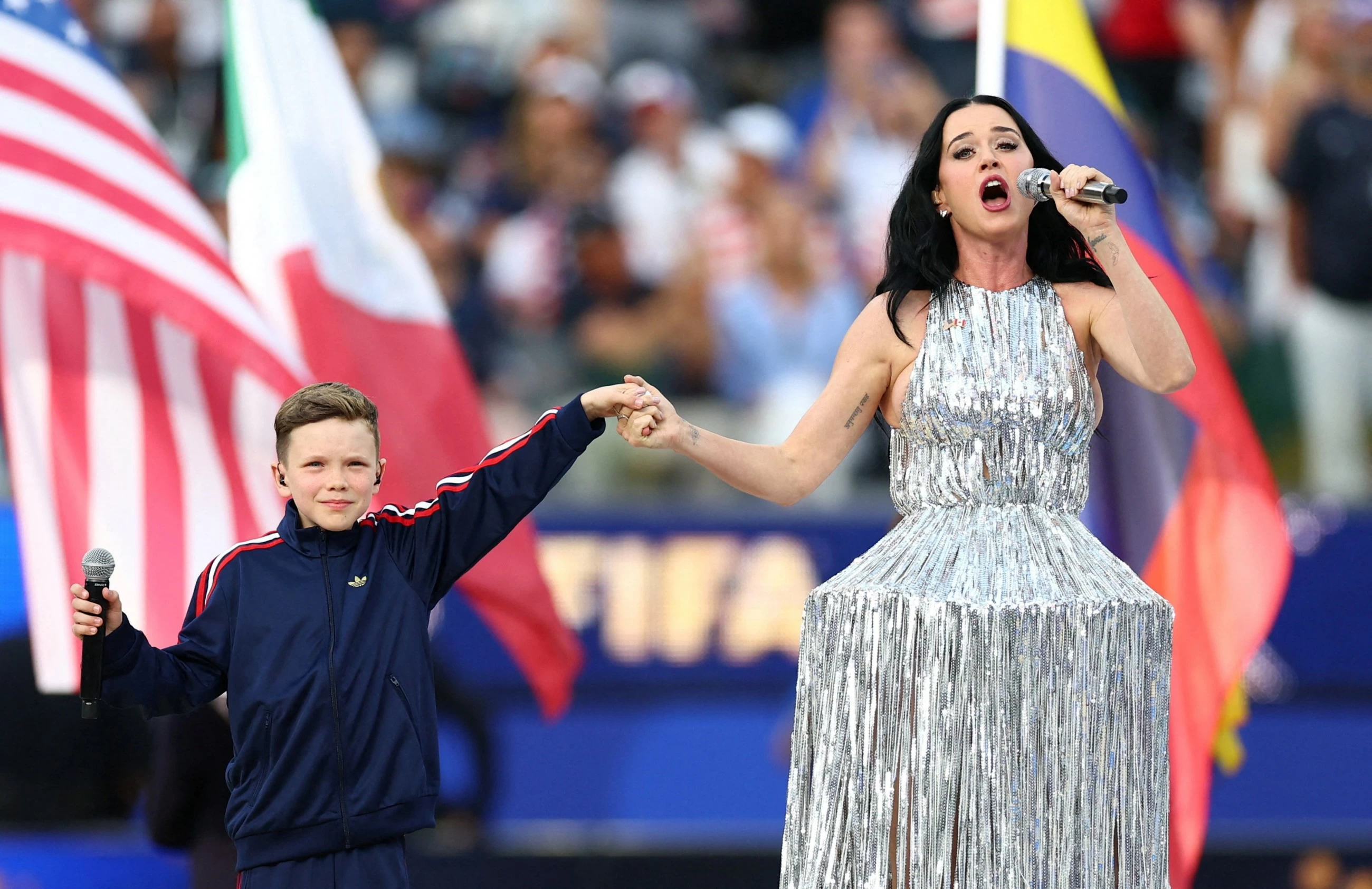 World Cup begins in USA with Hollywood-style opening ceremony