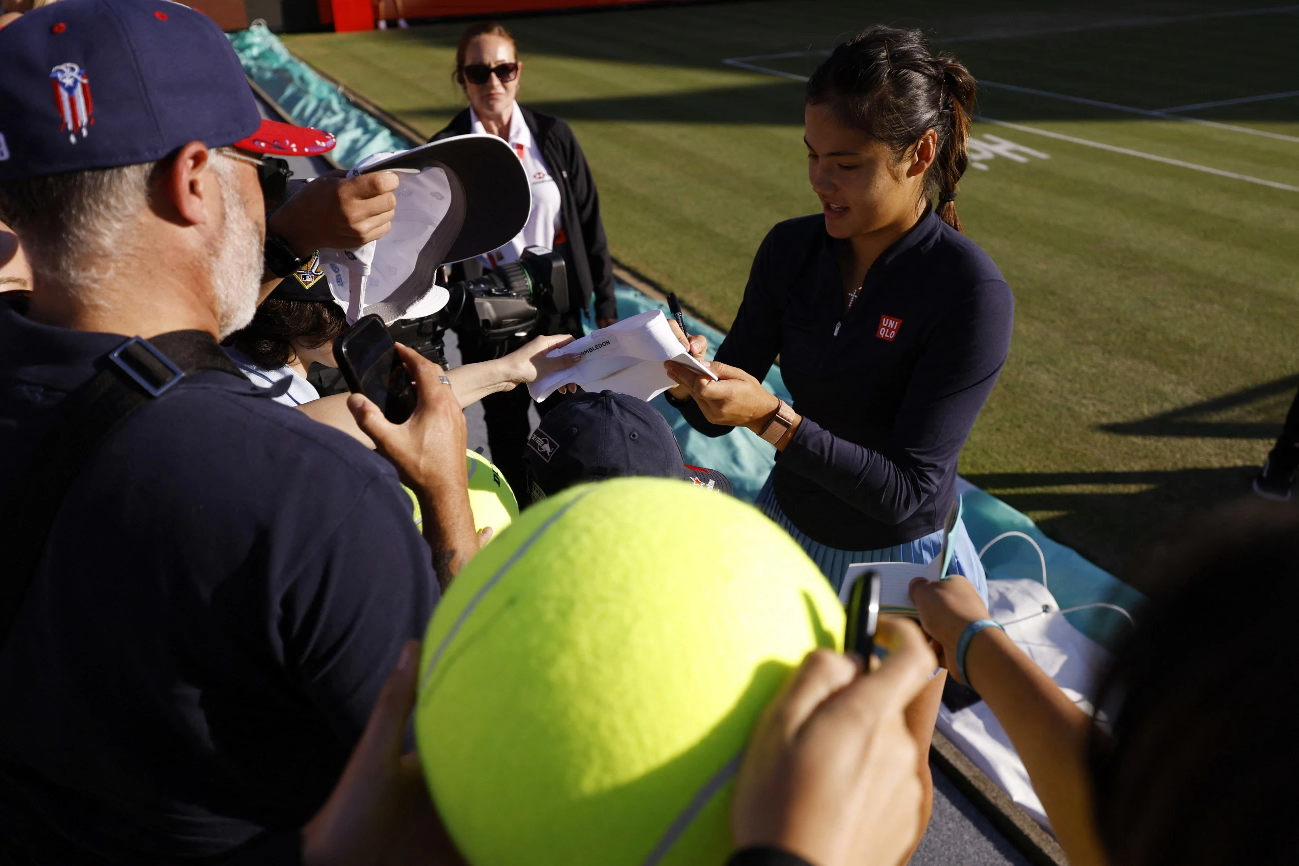 'I'm back!': Raducanu to face Vekic in Queen's Club final