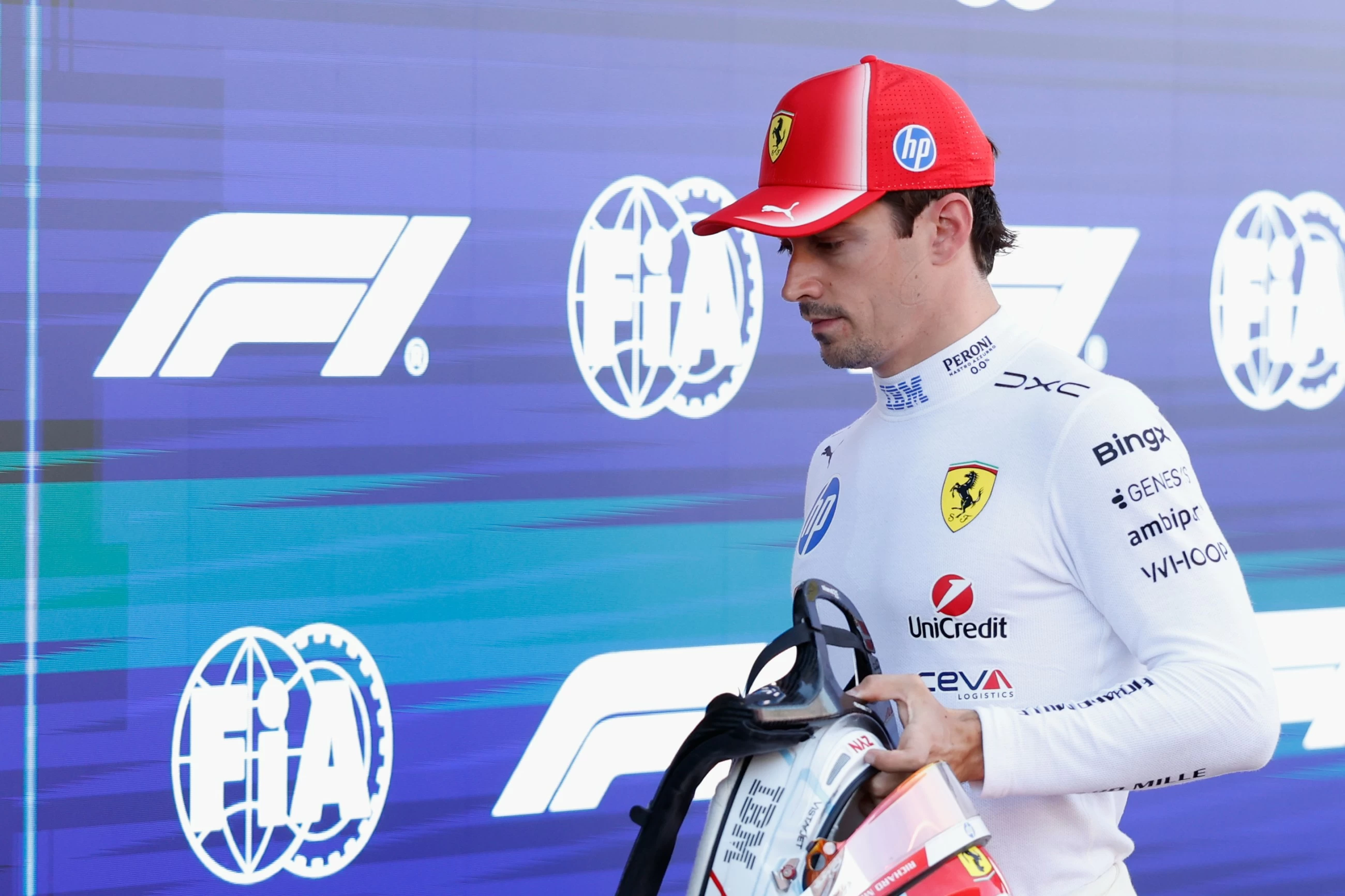 Leclerc 'ashamed' after crashing again