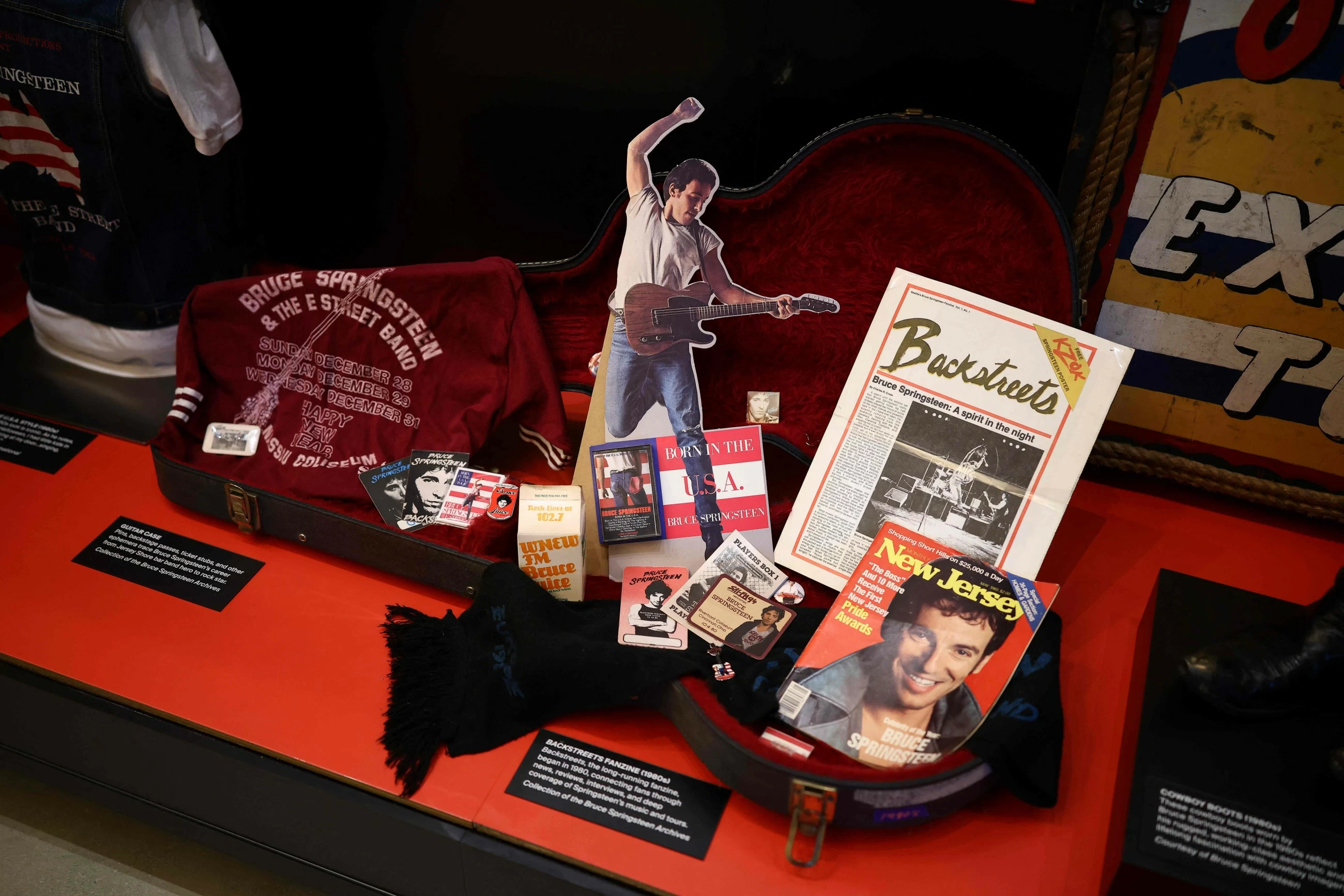 Rock legend Bruce Springsteen returns to his home with new exhibition