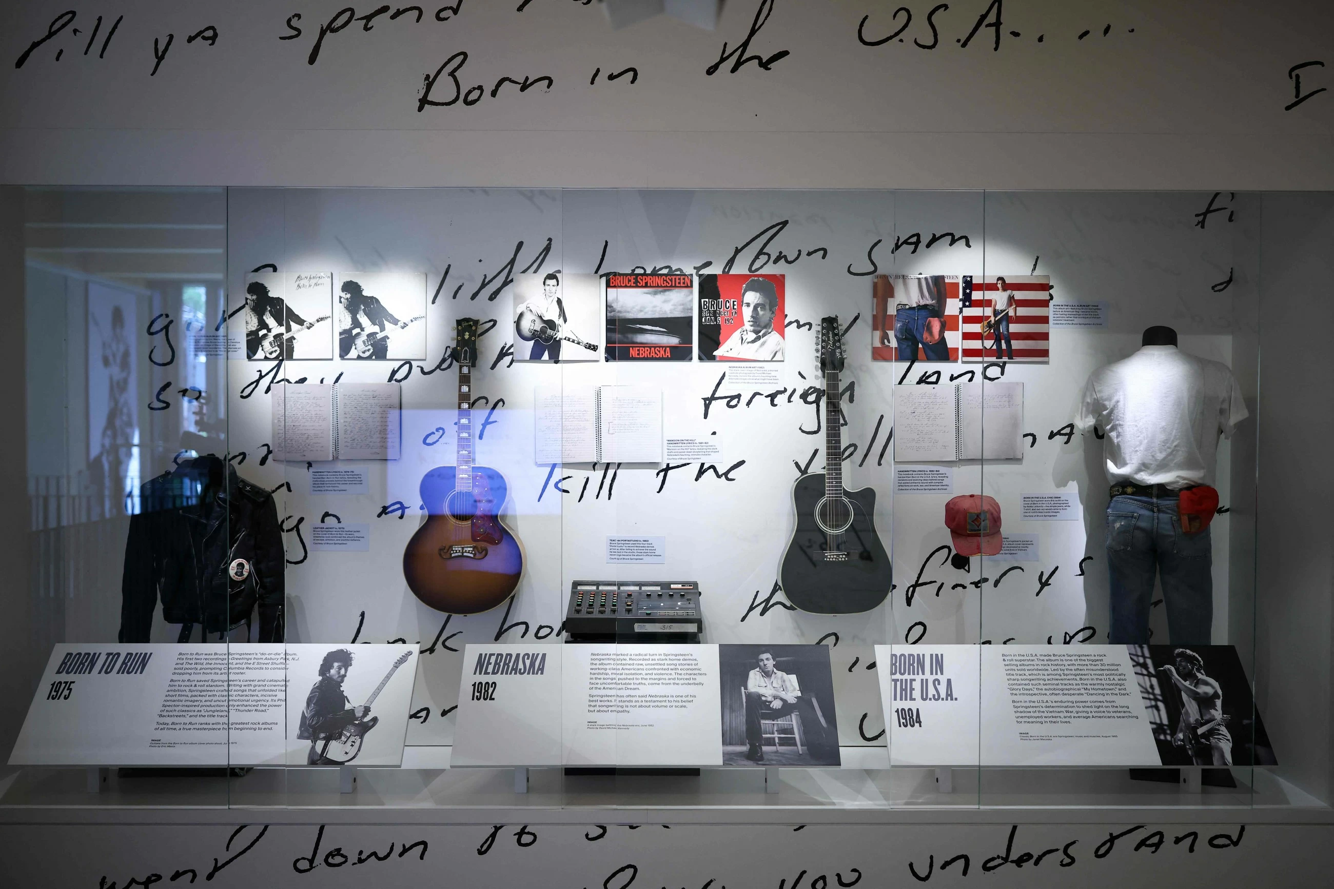 Rock legend Bruce Springsteen returns to his home with new exhibition