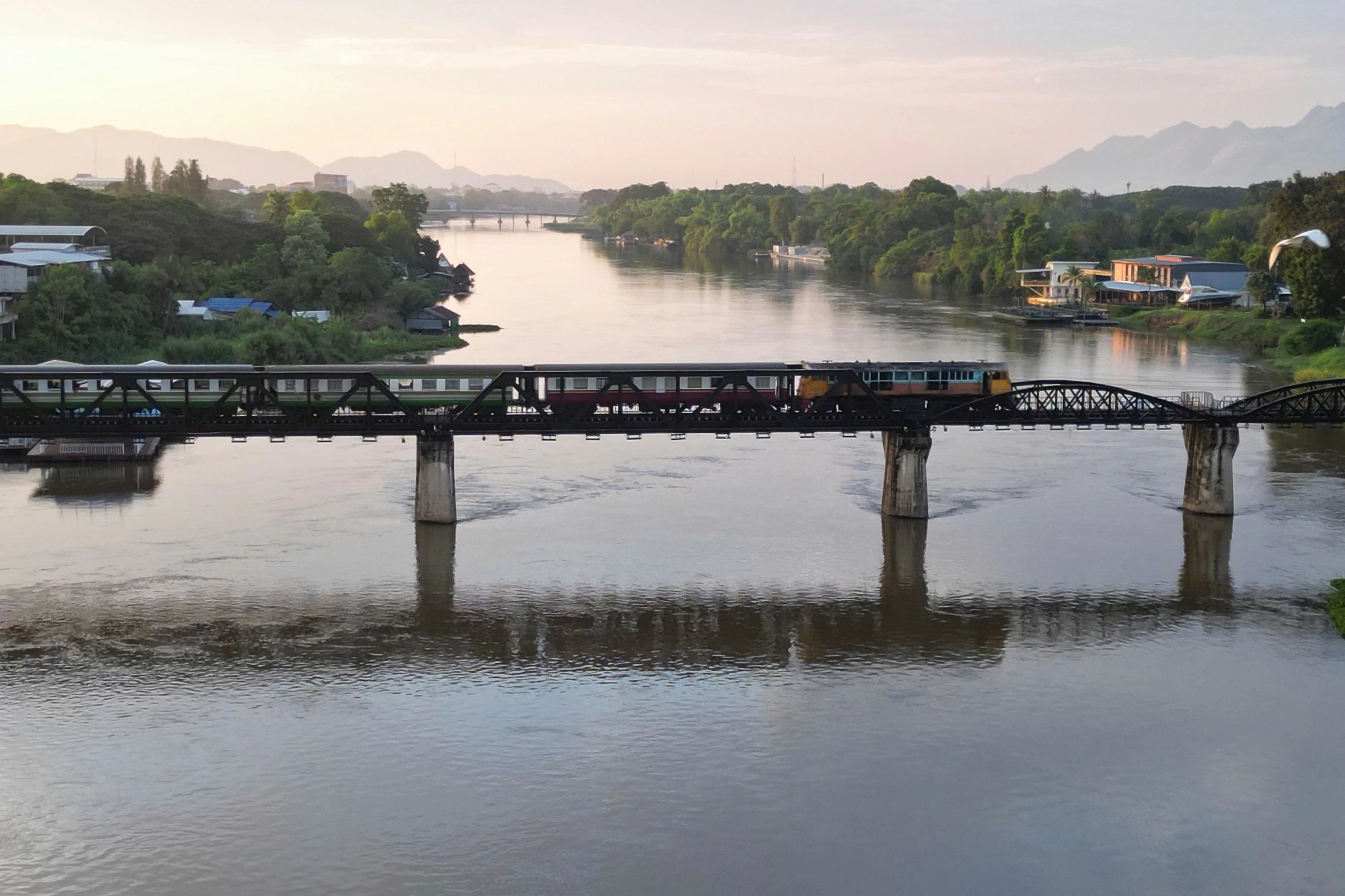 Infamous WWII-era ‘Death Railway’ station resurfaces after decades underwater