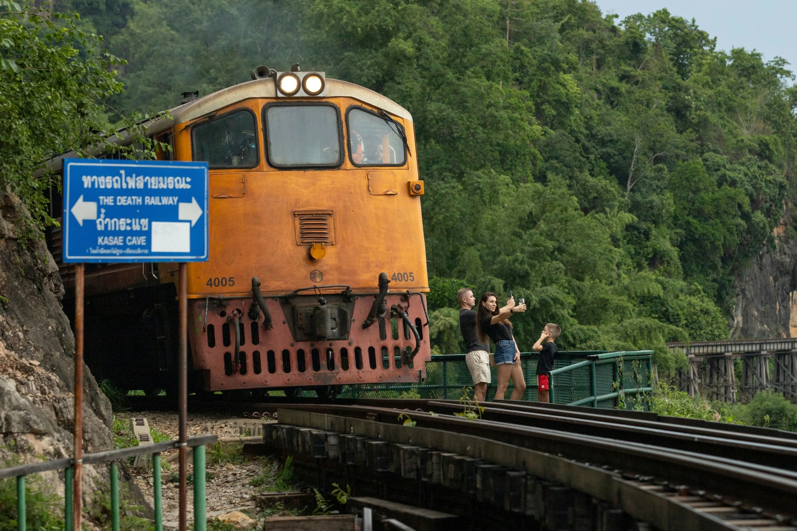 Infamous WWII-era ‘Death Railway’ station resurfaces after decades underwater