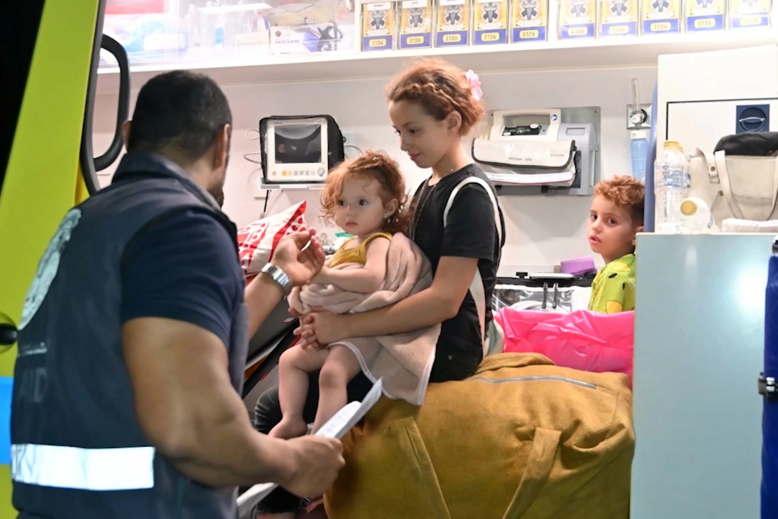 UAE Floating Hospital receives five new patients from Gaza Strip