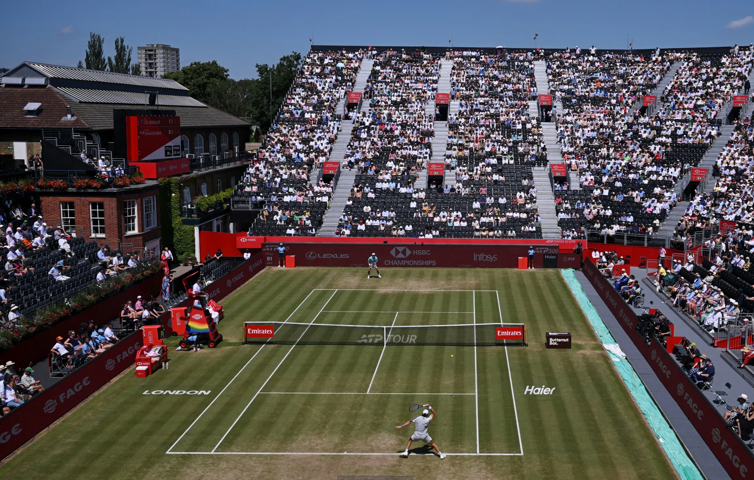 De Minaur knocked out in quarter-finals at Queen's Club