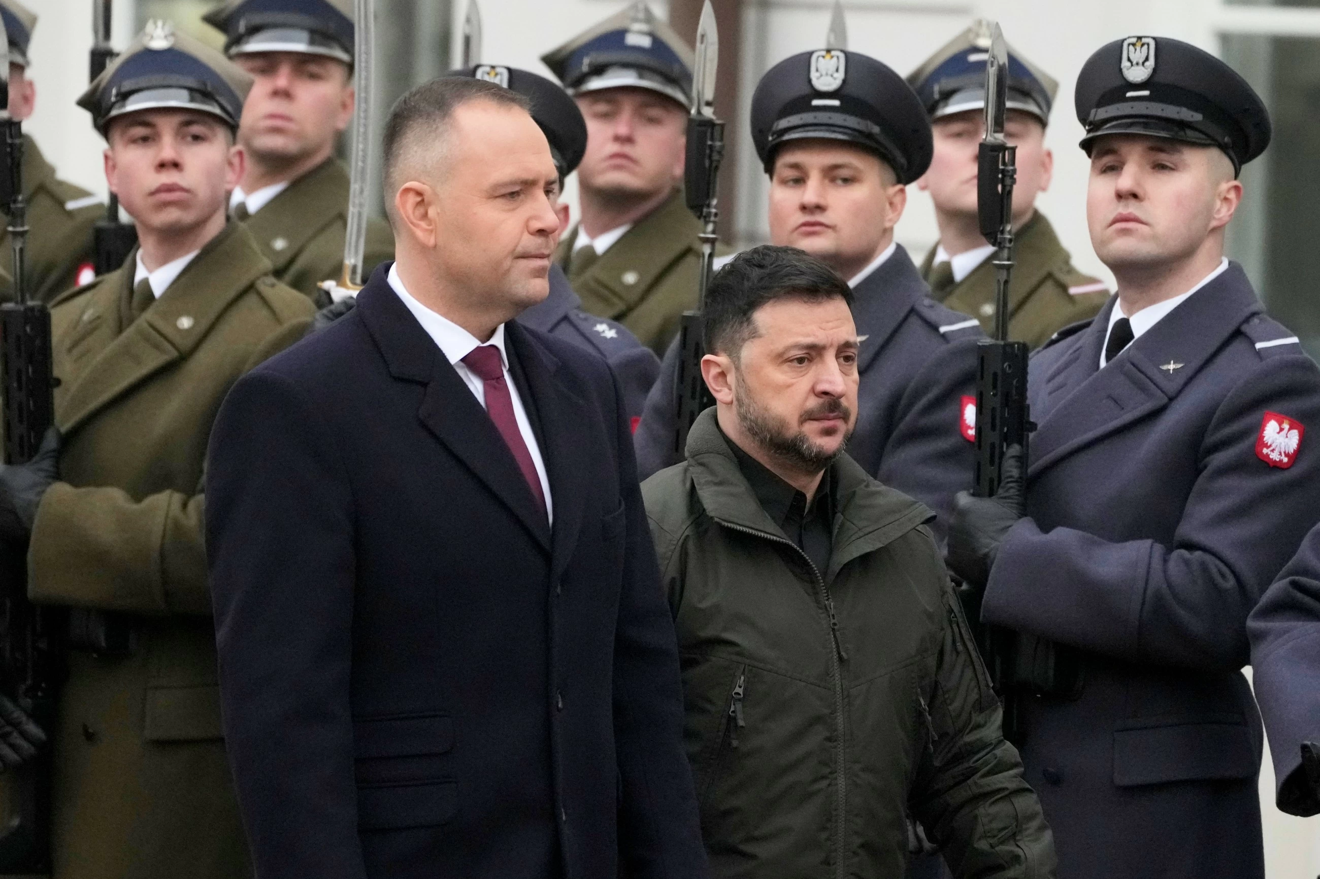 Poland's president strips Zelensky of order, escalating World War II row