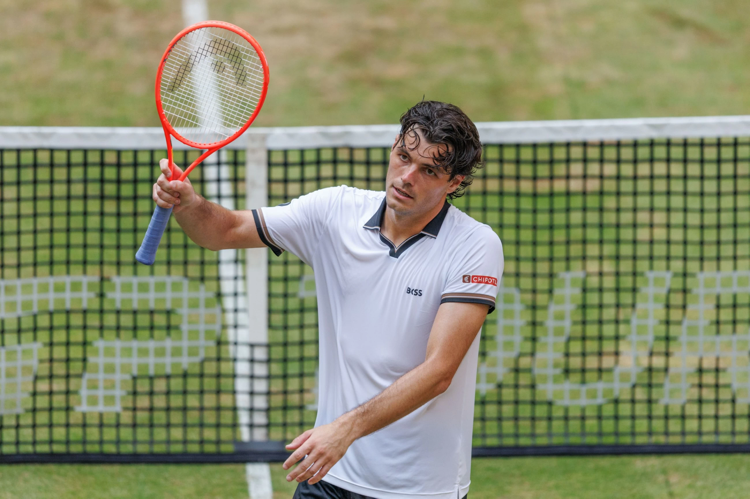 Fritz rallies past Zverev to set up all-American Halle final with Tiafoe