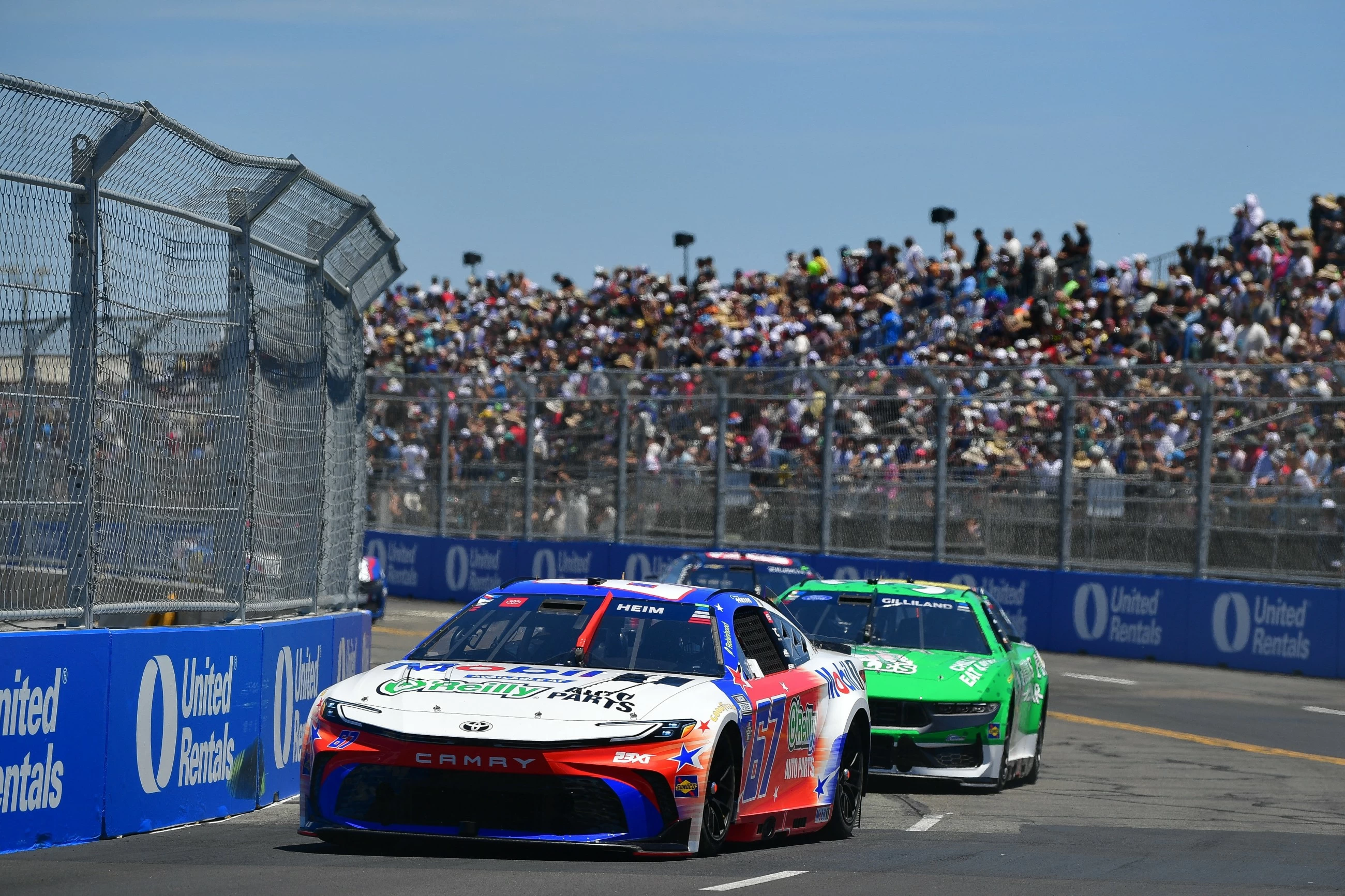 Corey Heim outduels Tyler Reddick for first NASCAR Cup win at inaugural San Diego race