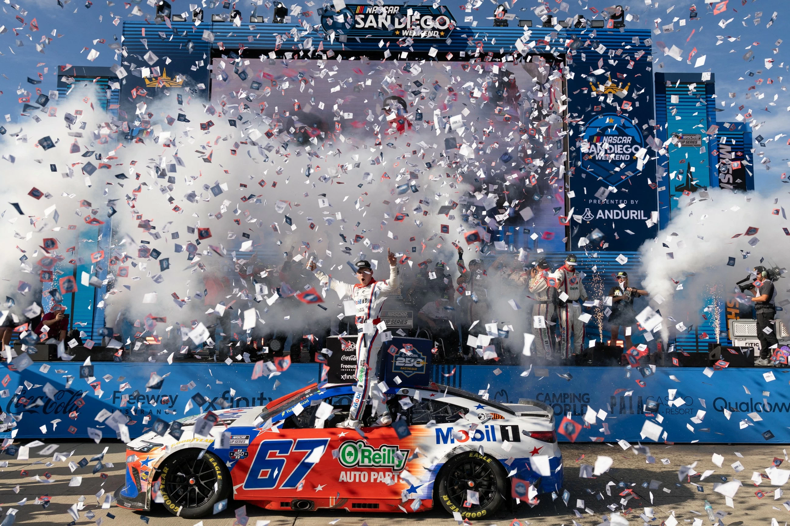 Corey Heim outduels Tyler Reddick for first NASCAR Cup win at inaugural San Diego race