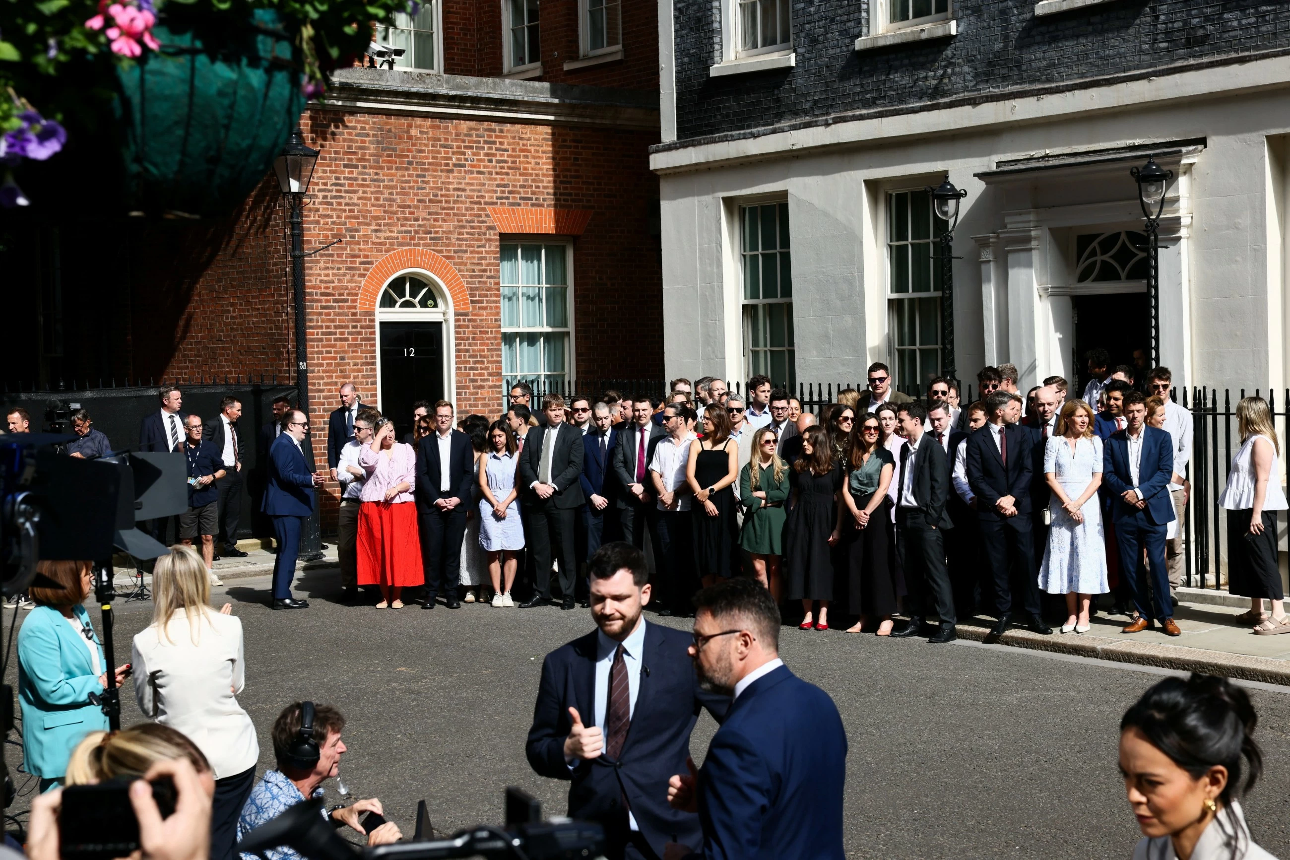 VIDEO: British PM Starmer resigns, to address nation outside Downing Street