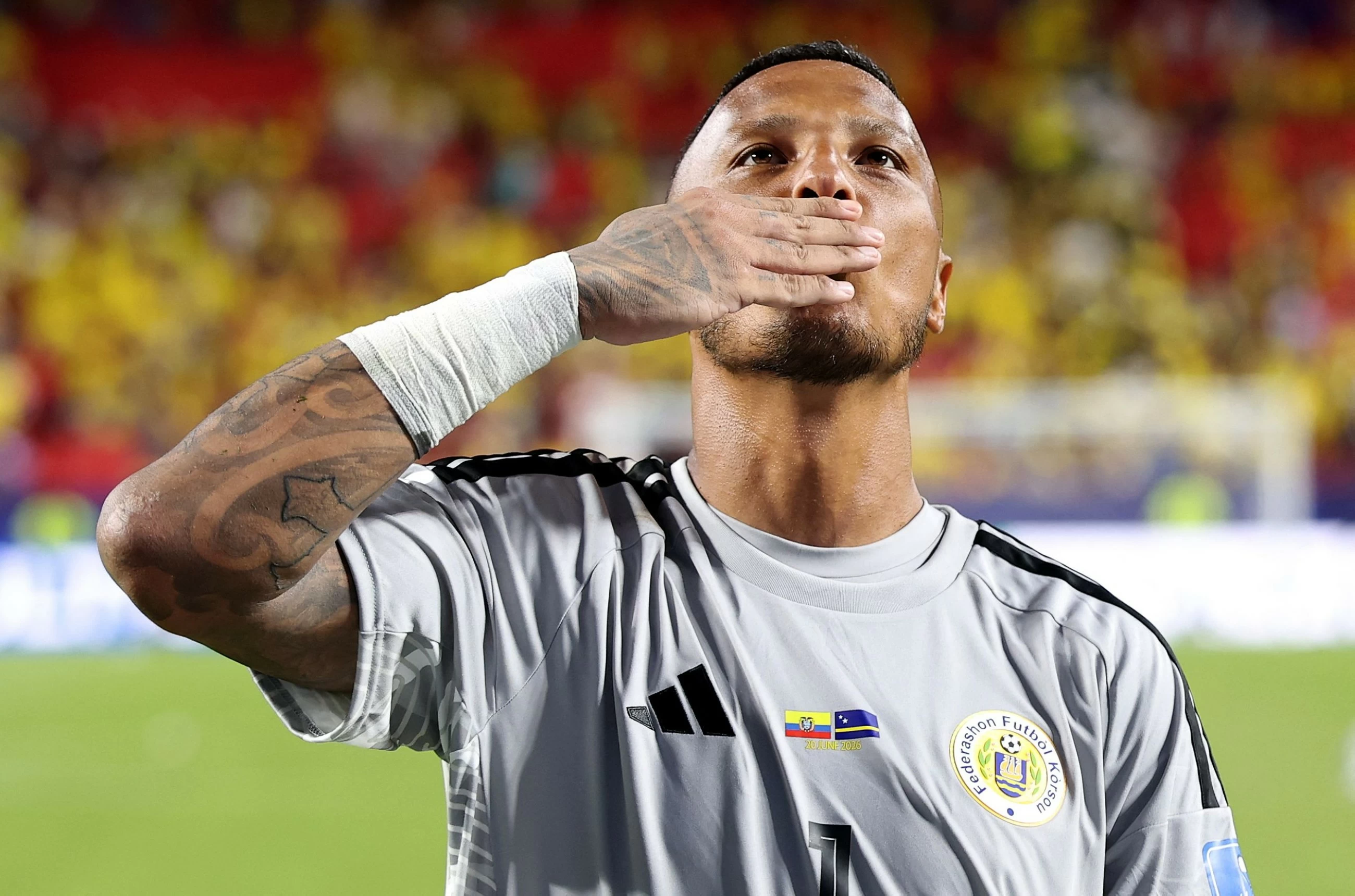 Heroic Eloy Room breaks goalkeeper record to help Curaçao create history in first World Cup point