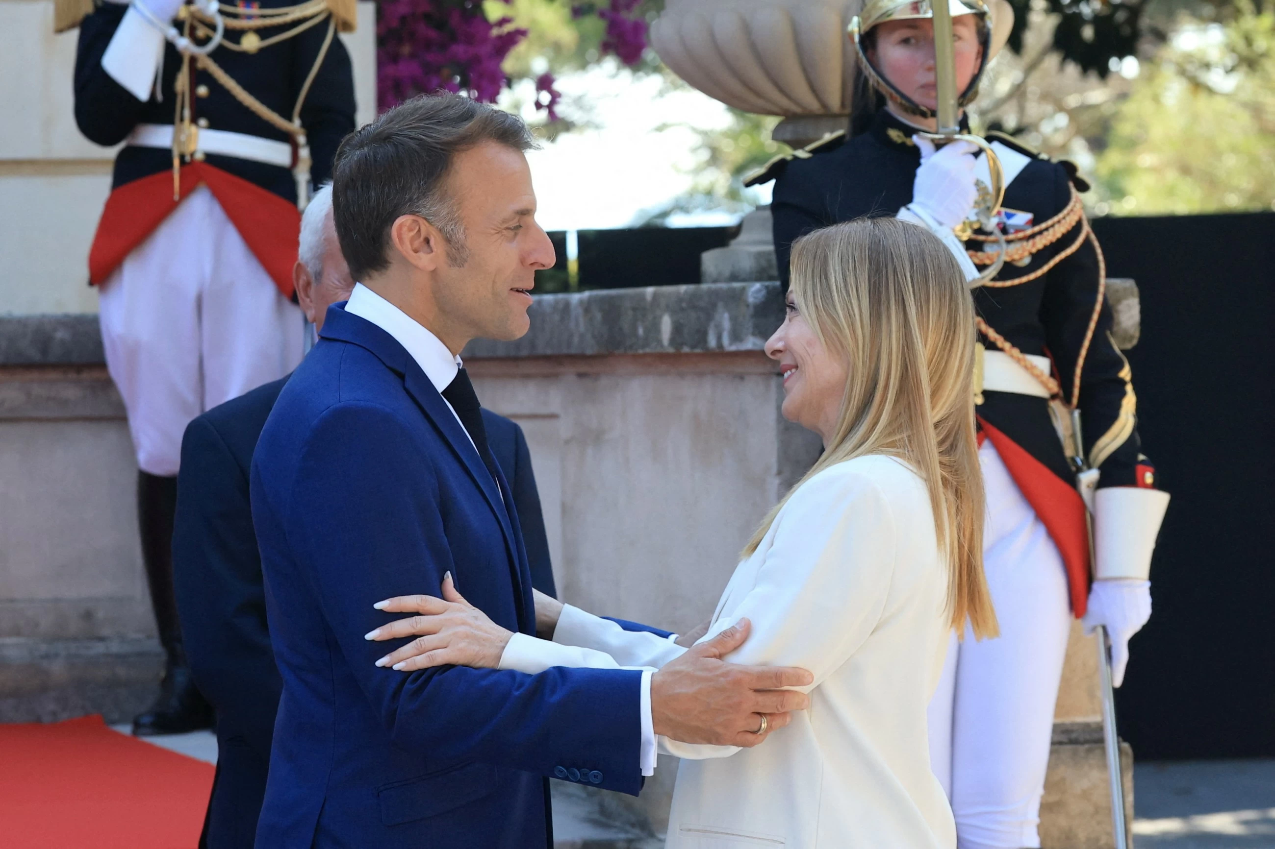 'Need each other:' French President Macron hosts Italian PM Meloni after Trump rift