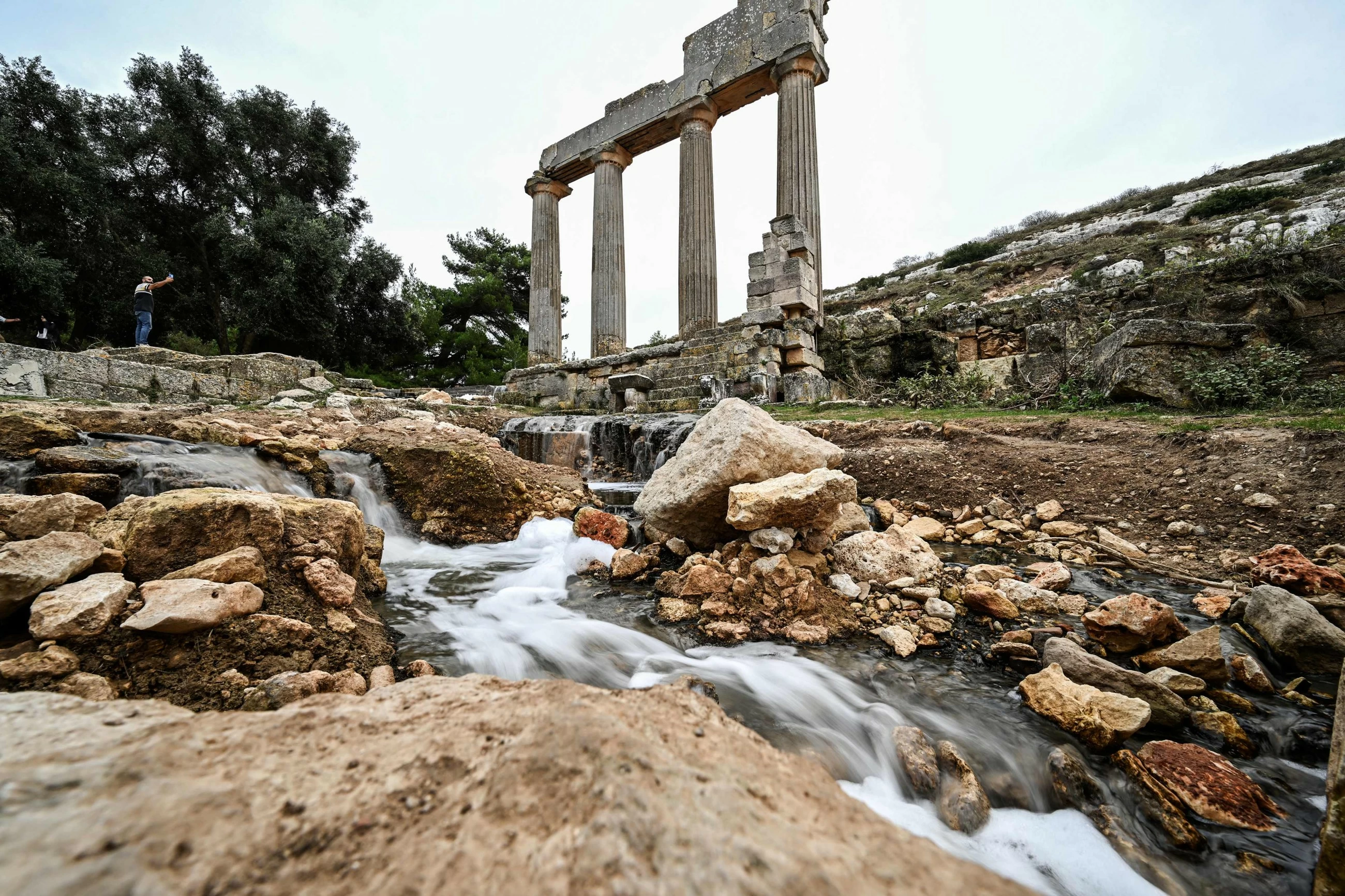 Libyan archaeologists battle to save ancient Greek ruins in east of country
