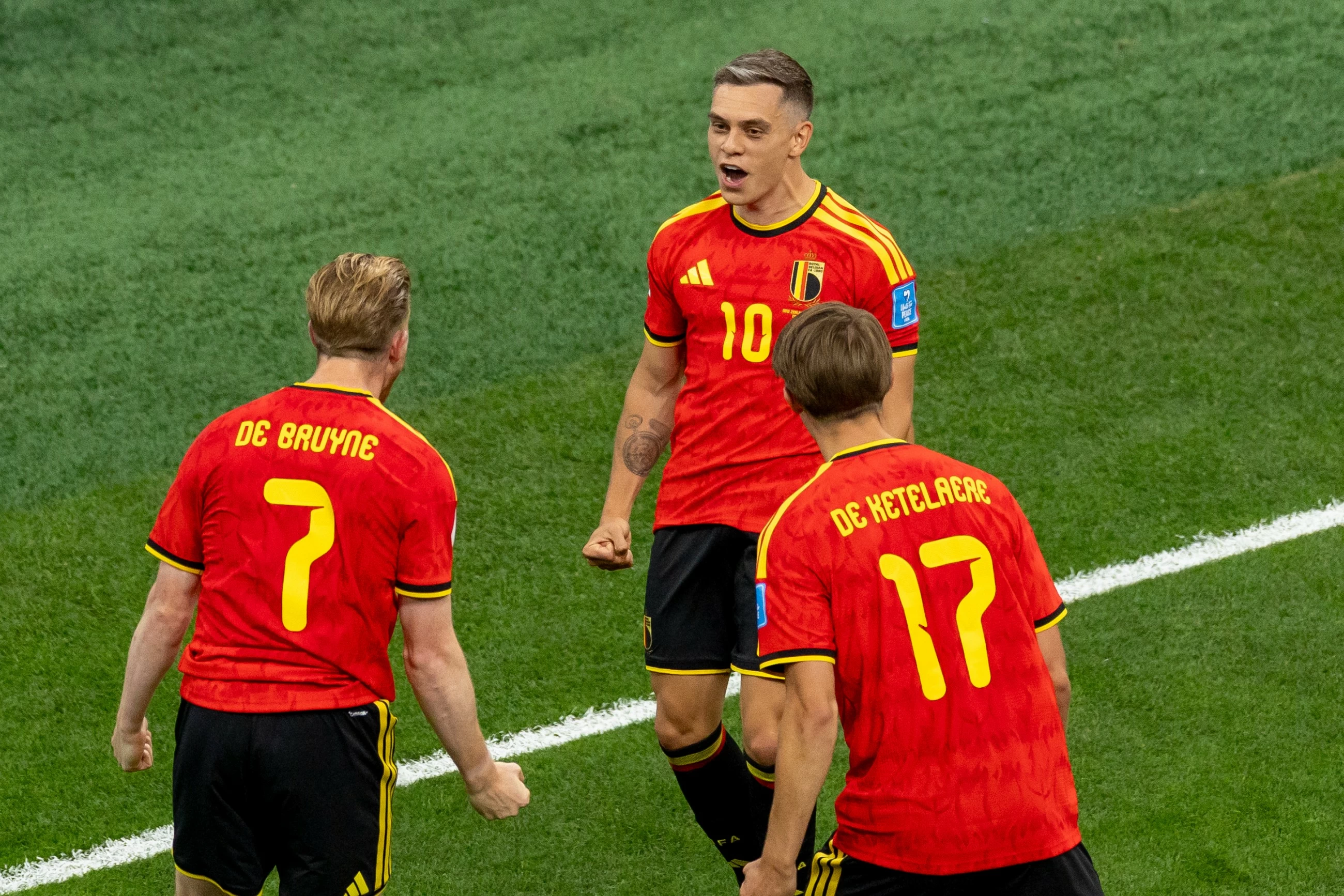Belgium defeats New Zealand 5-1 to advance at the World Cup