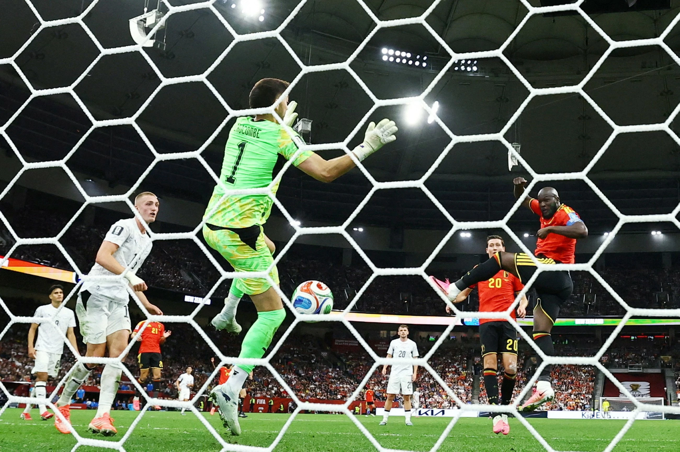 Belgium defeats New Zealand 5-1 to advance at the World Cup