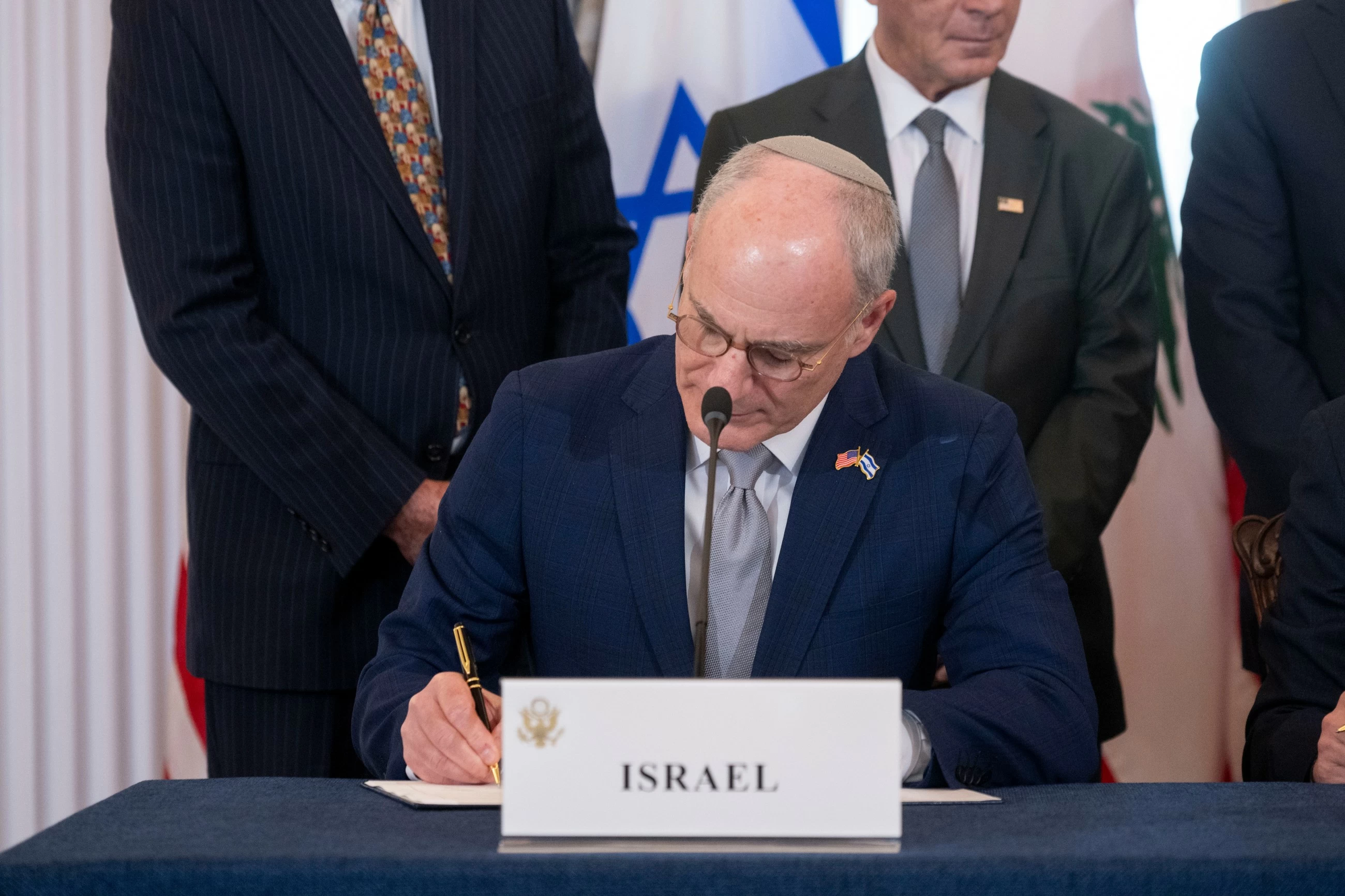 Lebanon, Israel and US sign trilateral framework pact