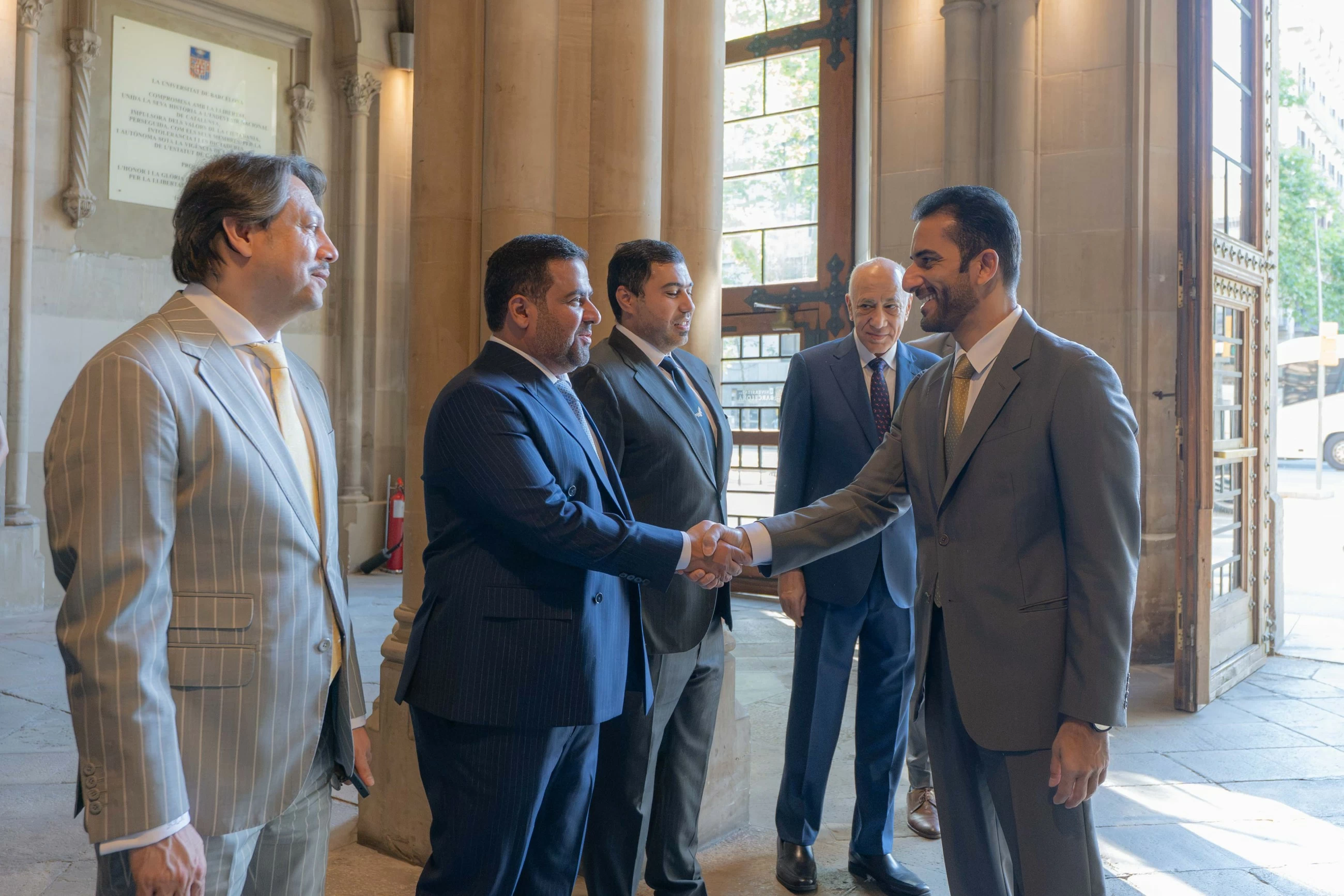 Use knowledge not just to inform but also to inspire, Sultan Bin Ahmed tells UoS graduates in Barcelona