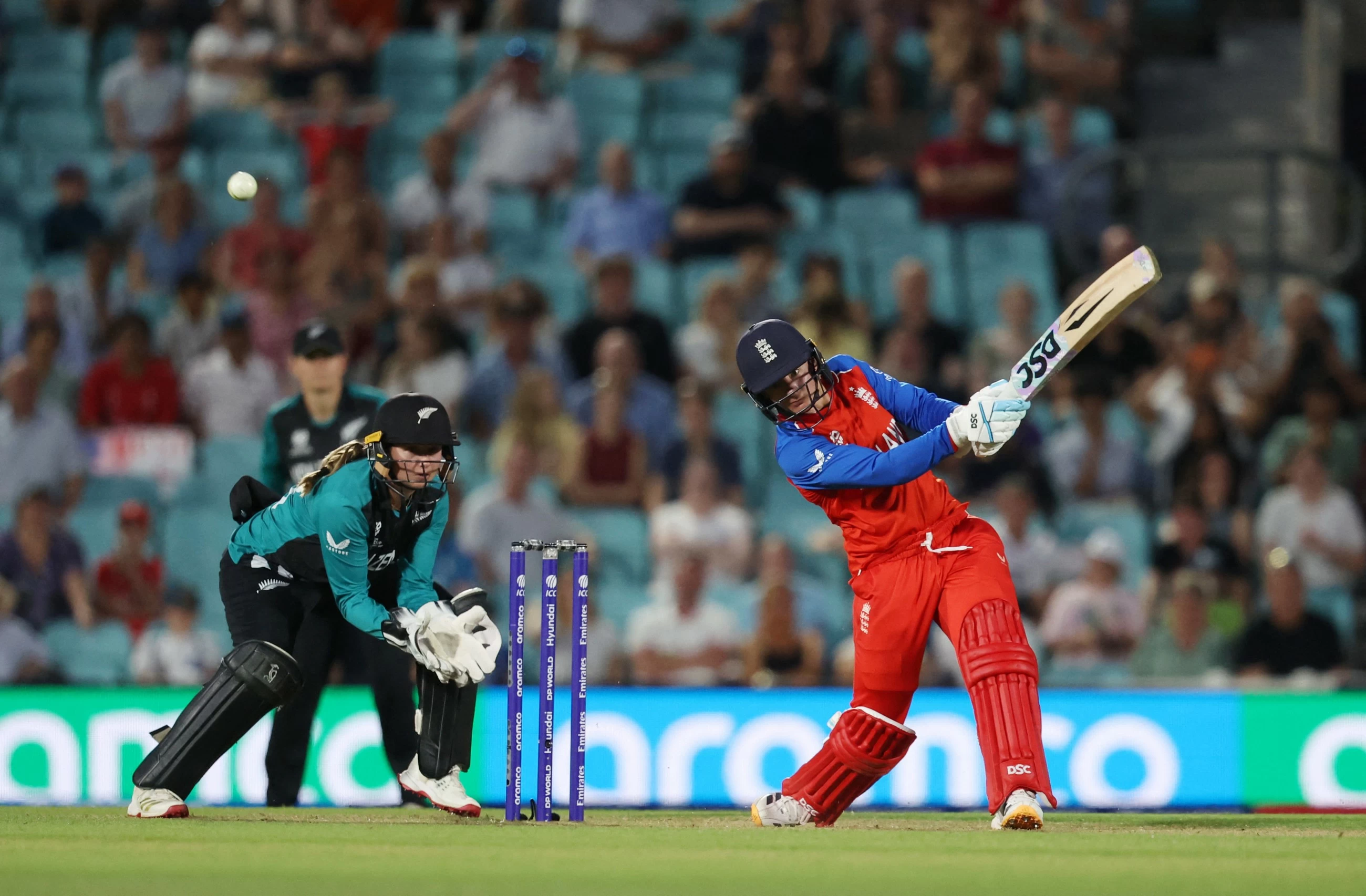 England thrash New Zealand to knock champions out of Women's T20 World Cup