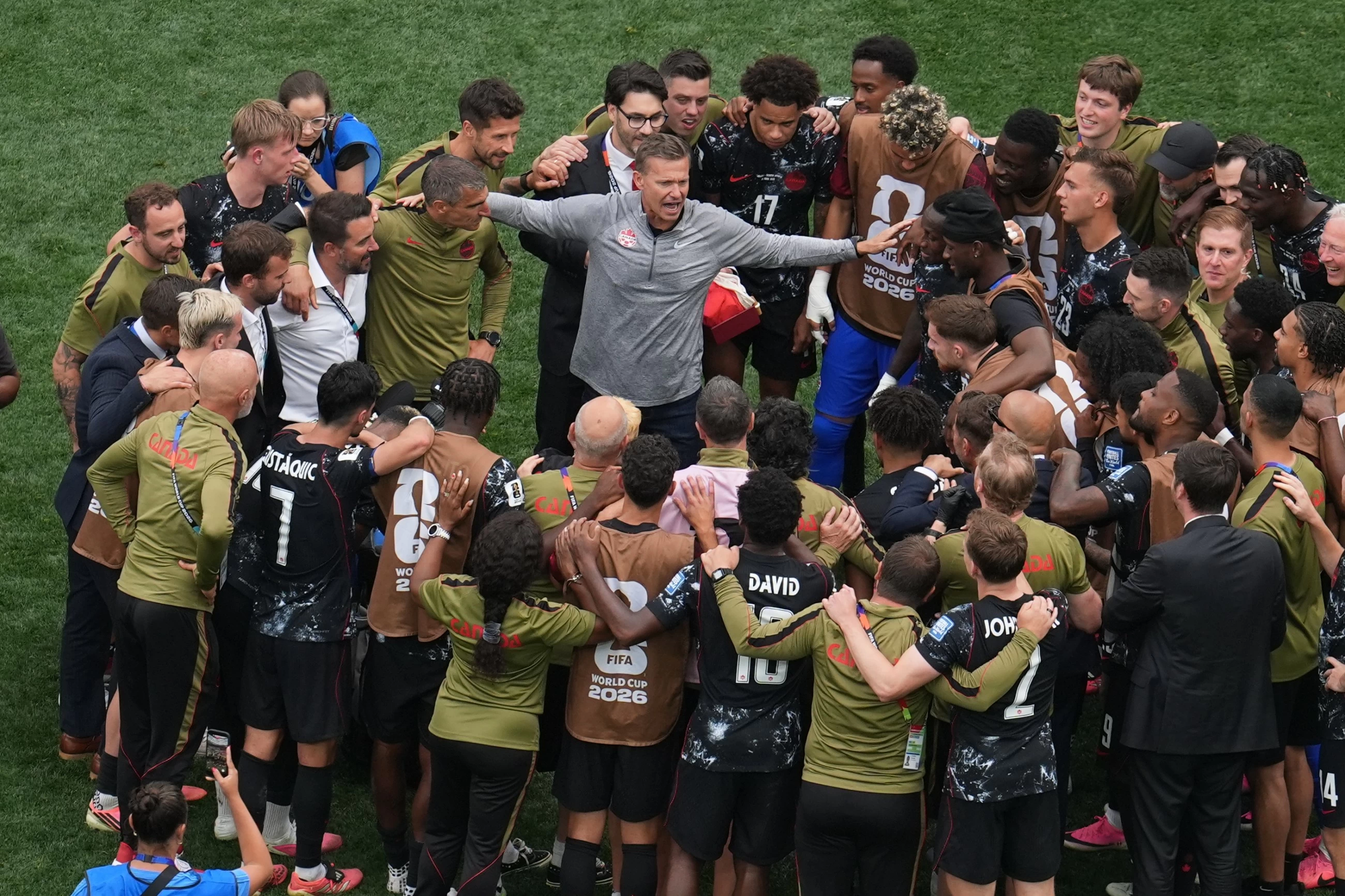 Canada beats South Africa 1-0 in World Cup's first knockout match
