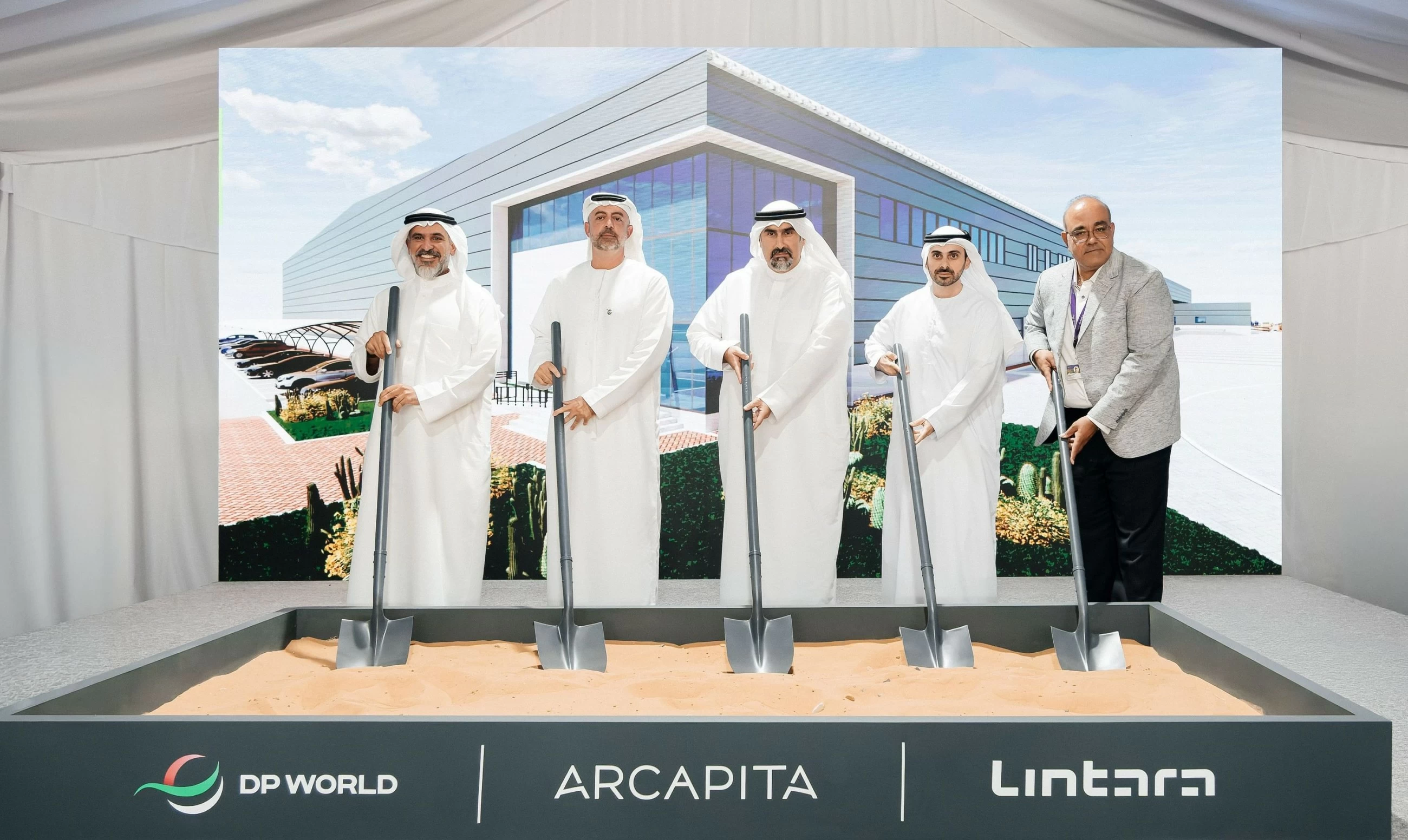 DP World, Lintara break ground on 20,000sqm logistics centre in Jafza