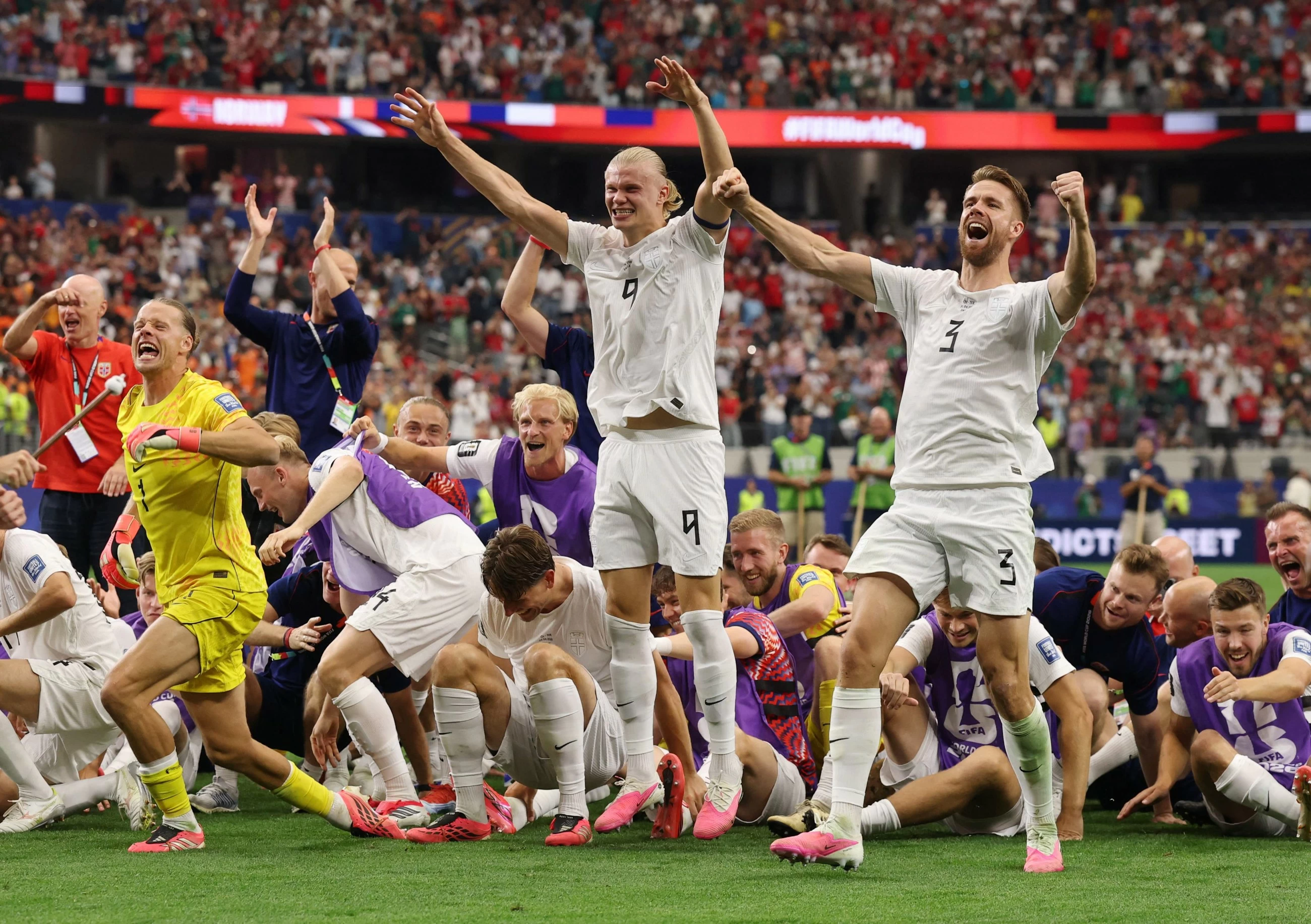 Erling Haaland steps up late to get Norway past Ivory Coast
