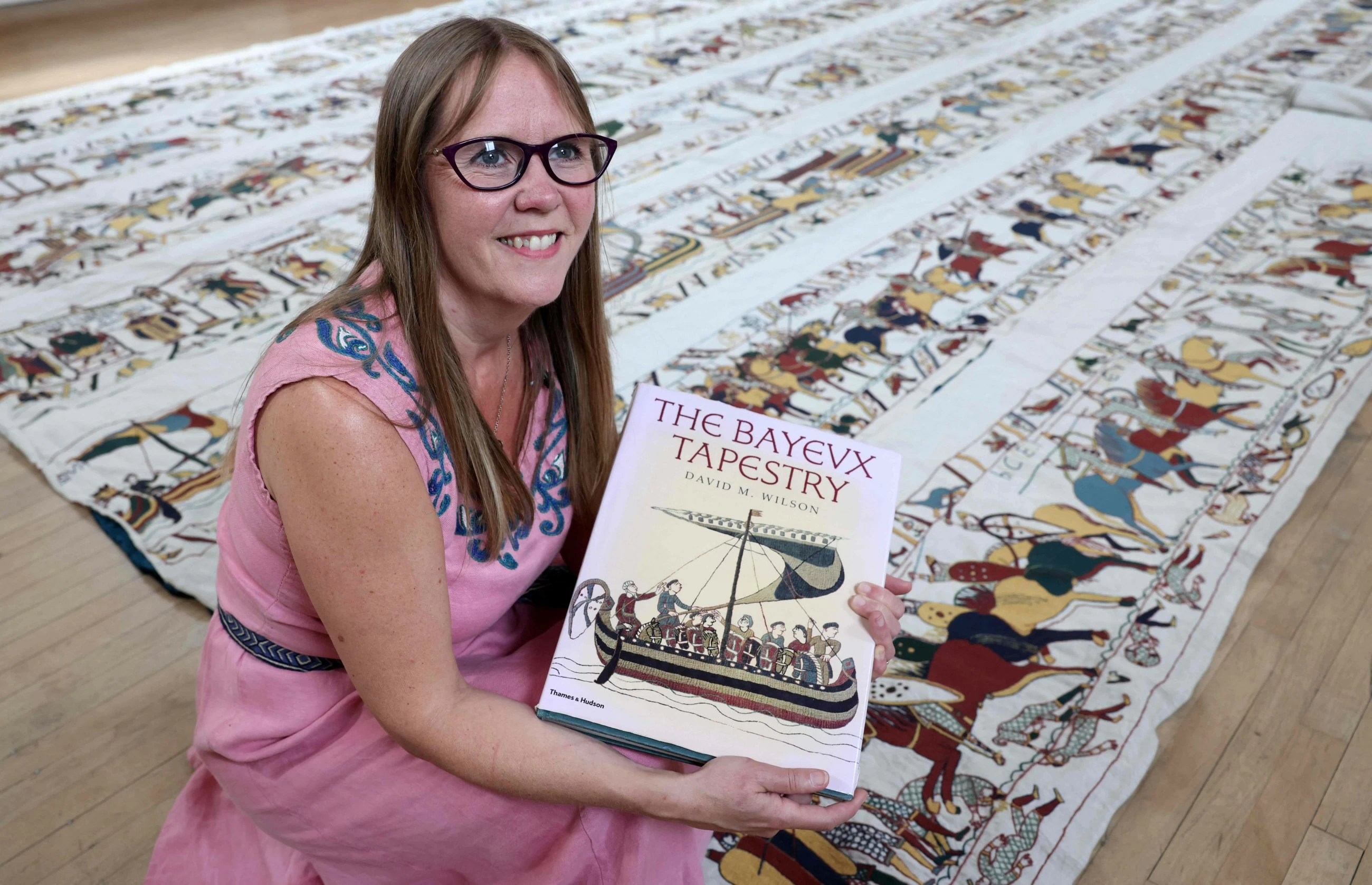 One stitch at a time: Artist's mission to recreate the Bayeux Tapestry