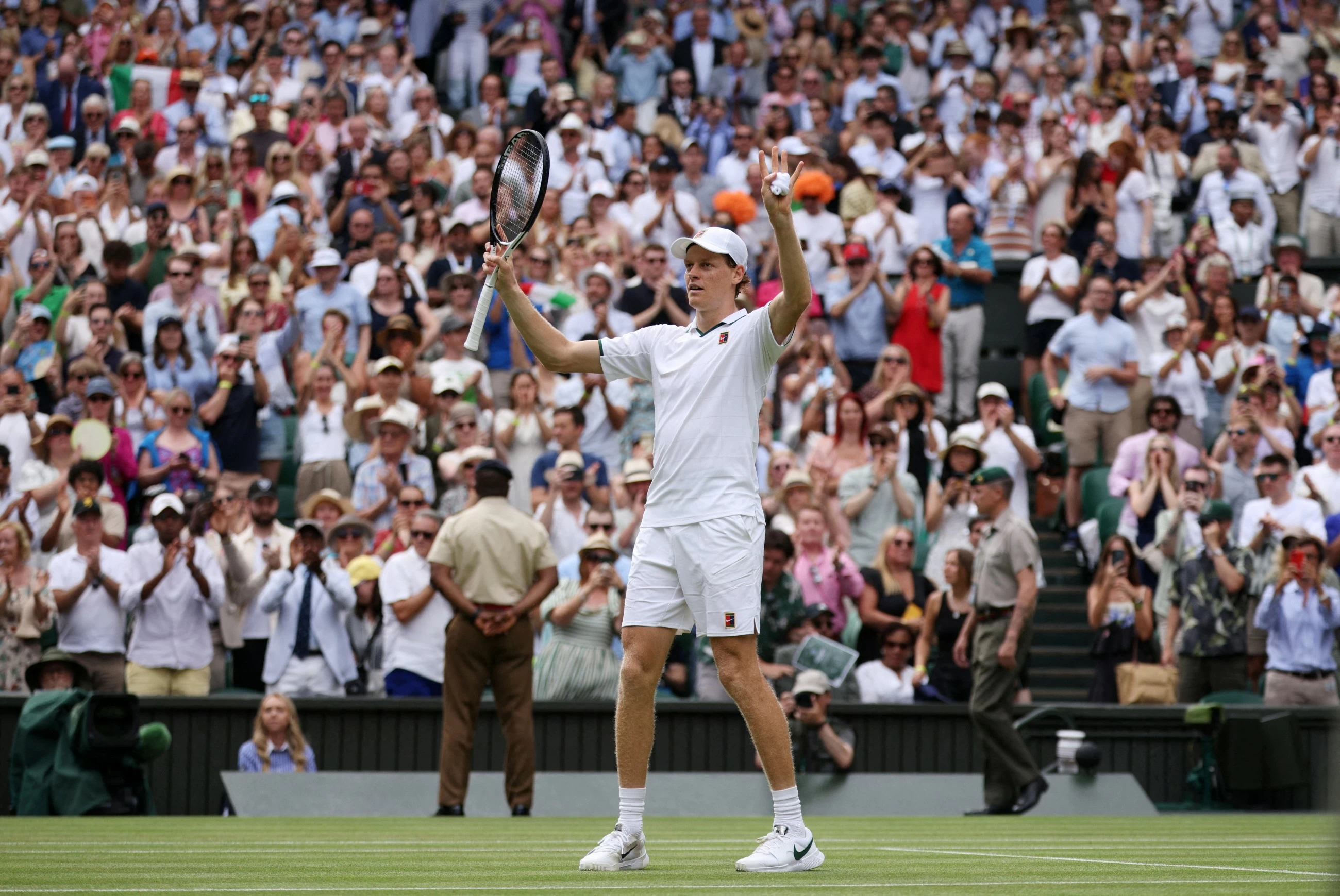 Djokovic, Sinner into Wimbledon third round, Andreeva stunned