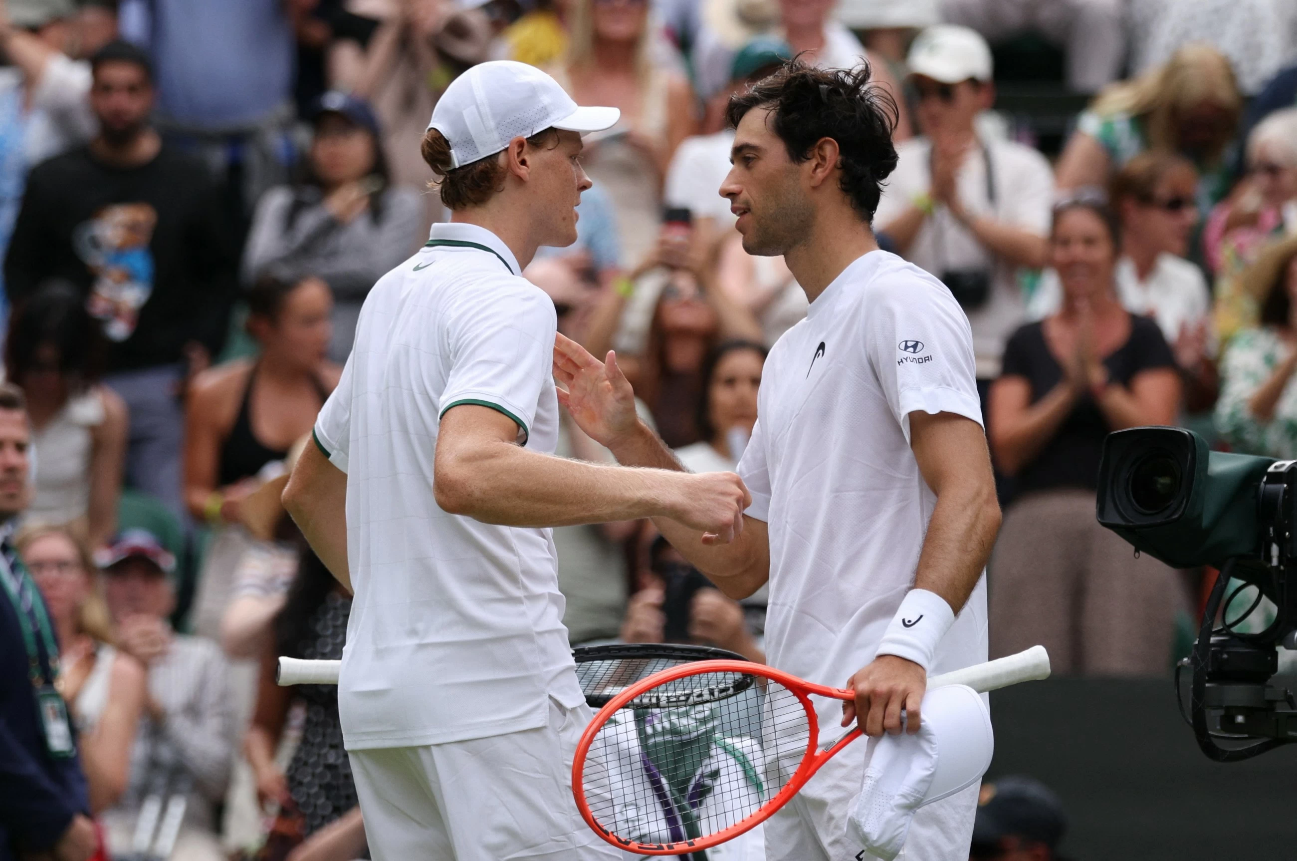 Djokovic, Sinner into Wimbledon third round, Andreeva stunned