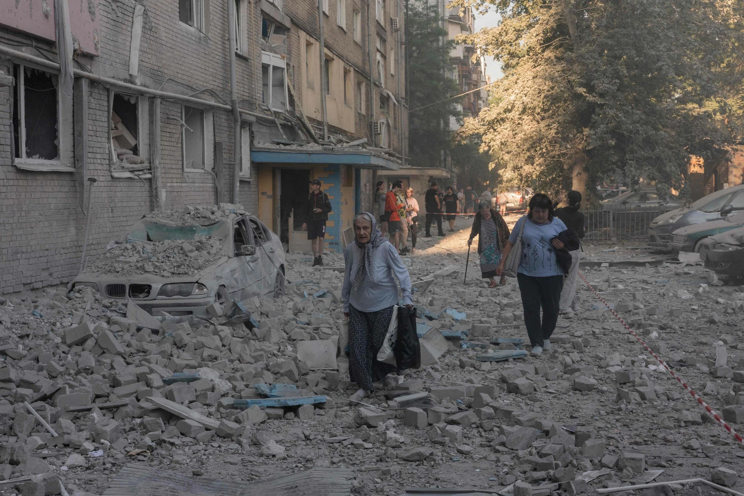 Deadly Russian barrage on Kyiv kills at least 13