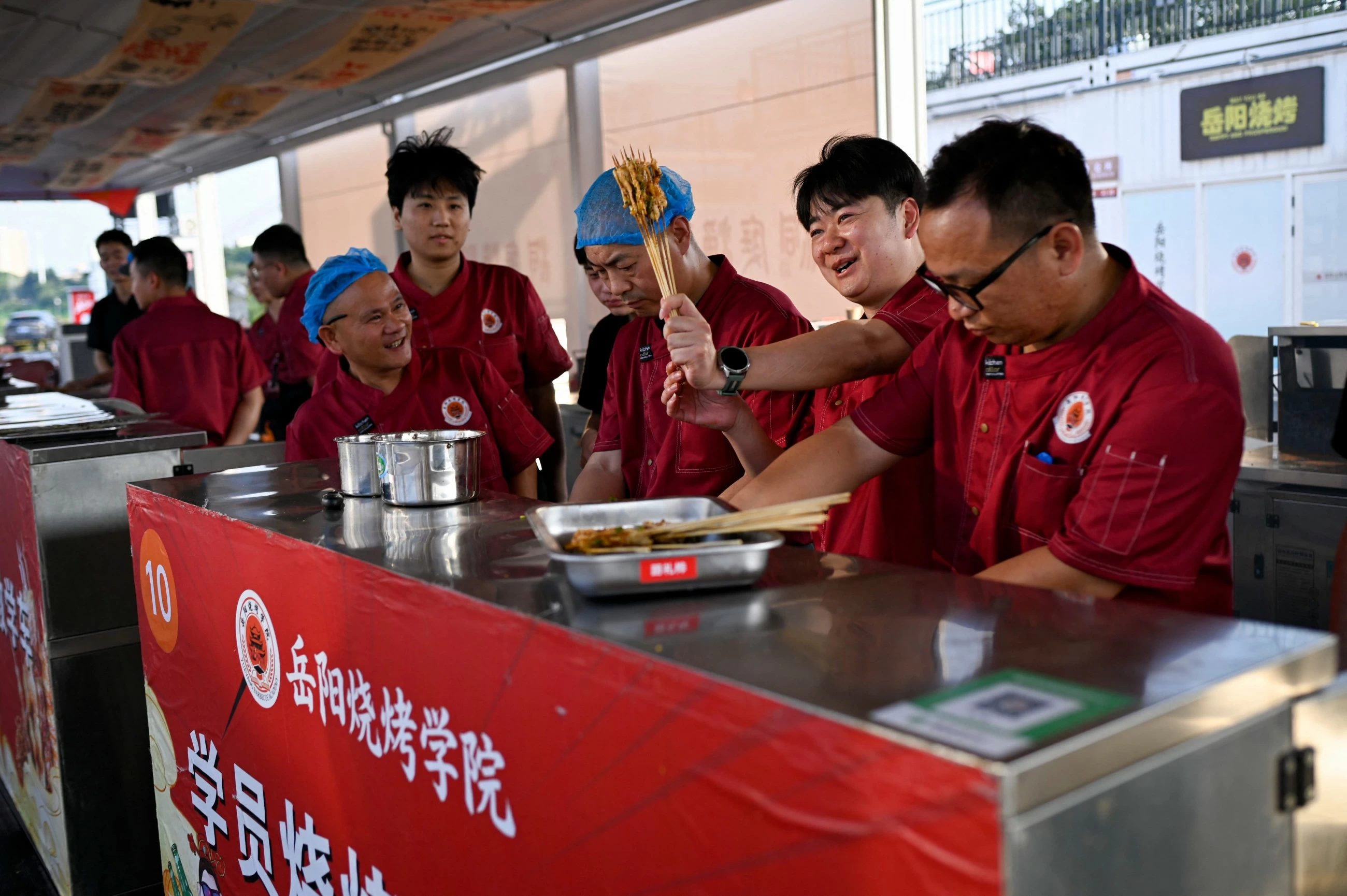 Budding chefs cook up new career at China's BBQ academy