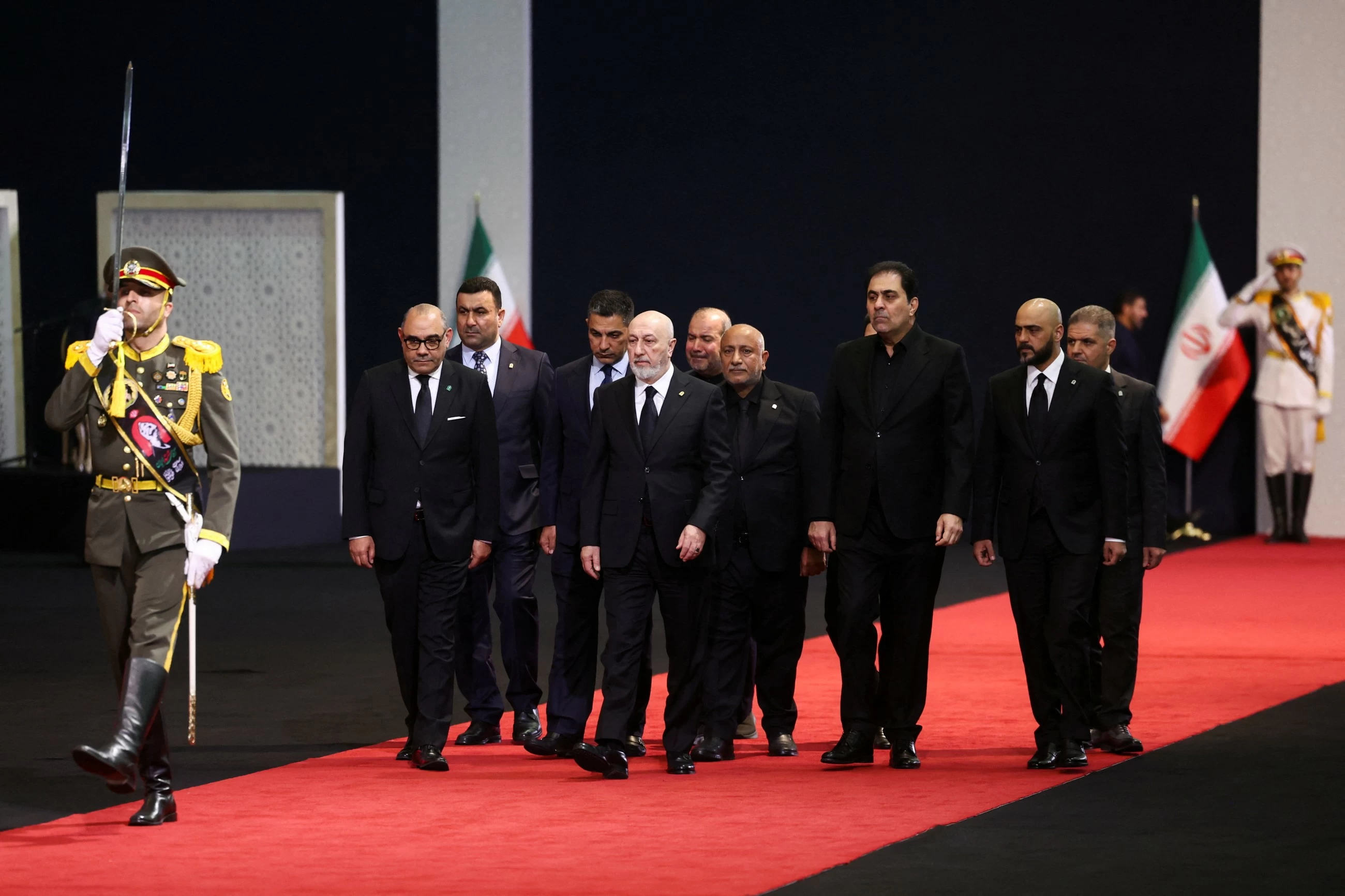 Iranian leaders pay last respects to Khamenei as mourners gather in Tehran