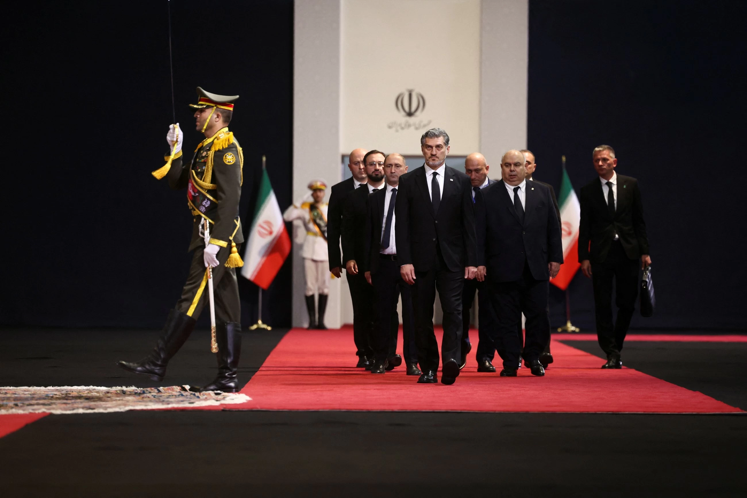 Iranian leaders pay last respects to Khamenei as mourners gather in Tehran
