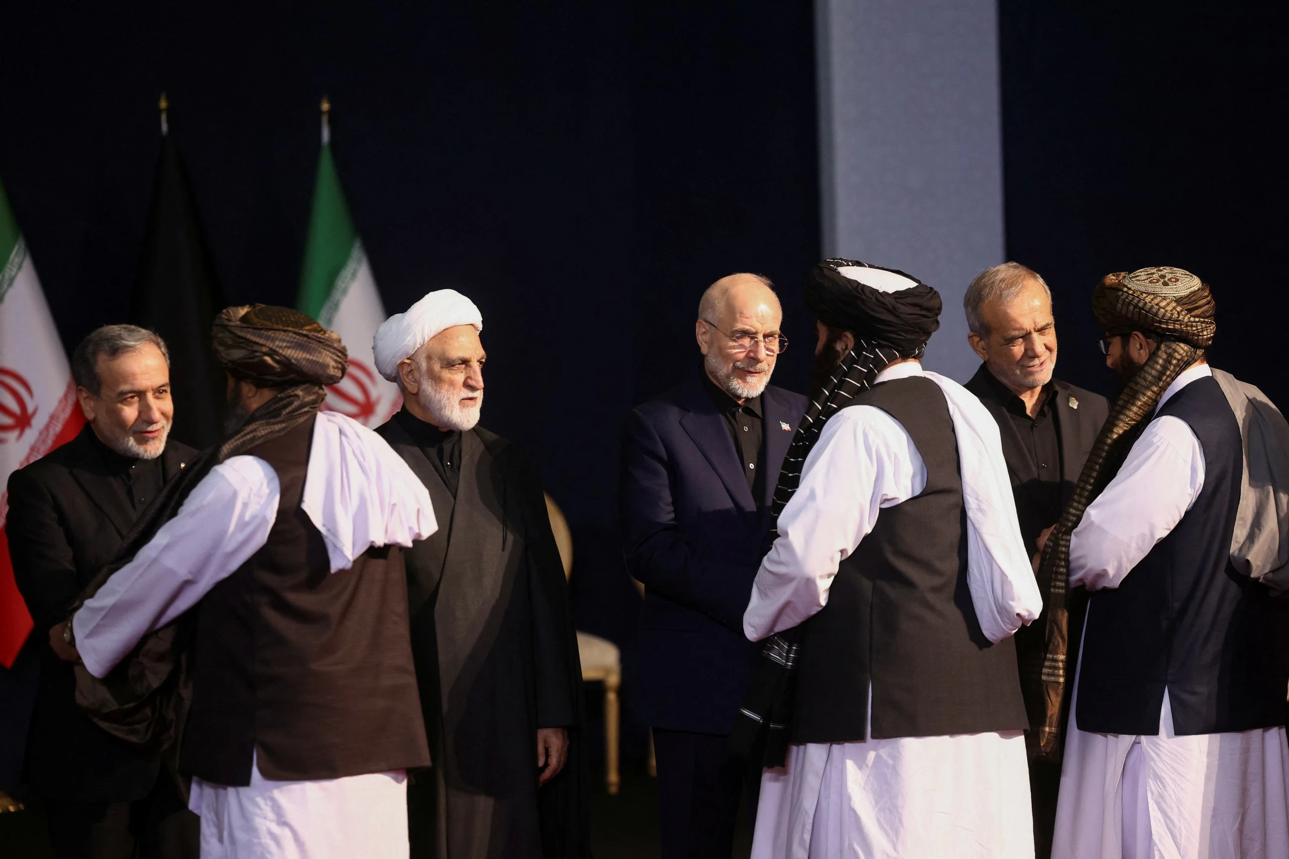 Iranian leaders pay last respects to Khamenei as mourners gather in Tehran