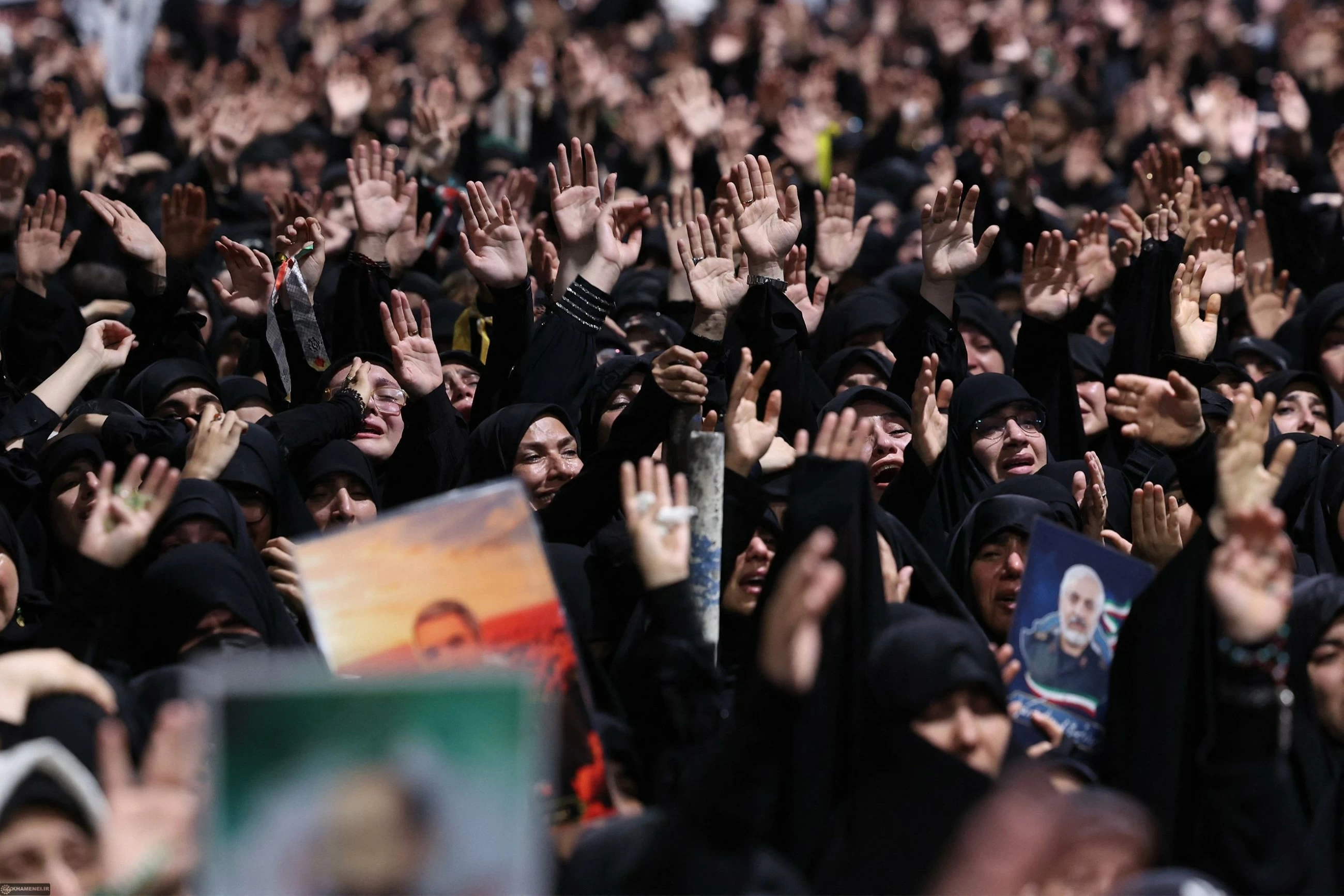 Iranian leaders pay last respects to Khamenei as mourners gather in Tehran